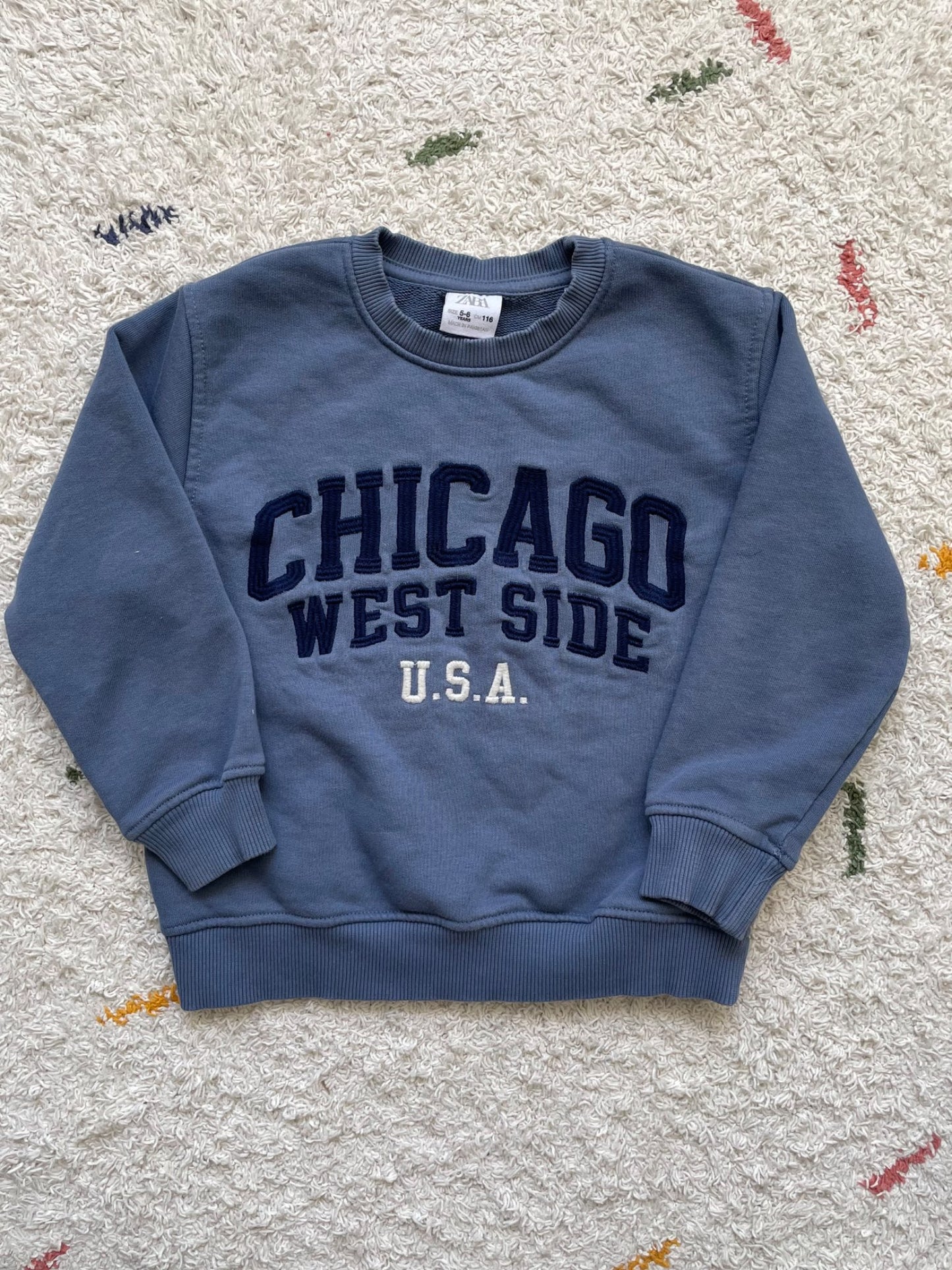 Zara 5-6Y crew neck, Kids 5/5T