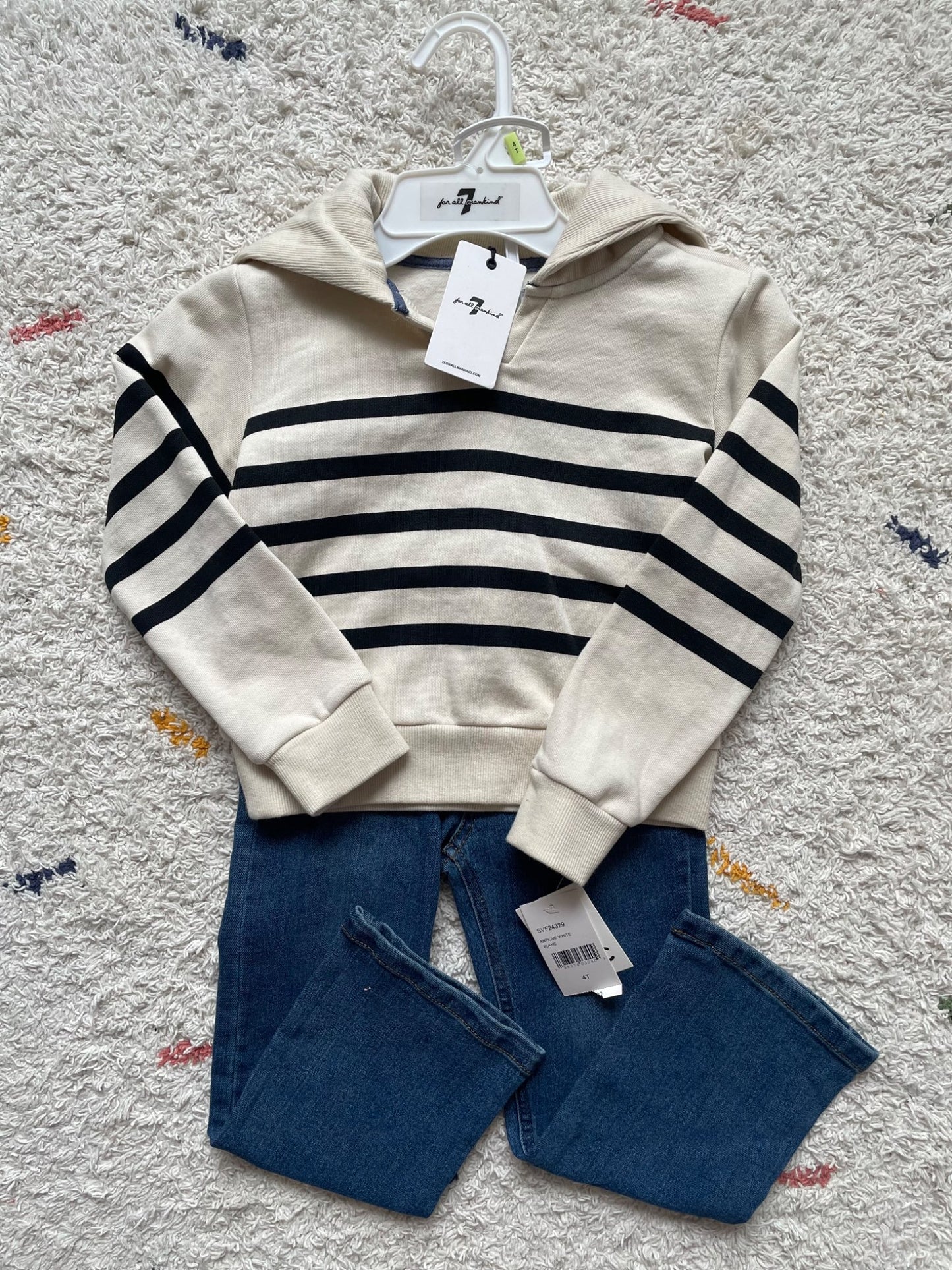 7 for mankind NWT set 4Y, Kids 4/4T