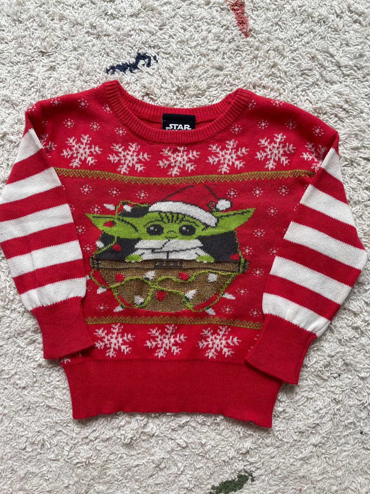 Starwars xmas swearter 12m, Kids 12 Month (9-12M)