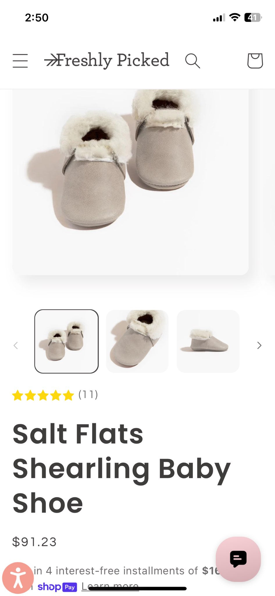 Freshly Picked 4C shoes, Shoes 4 (Baby: 0-12 mth)