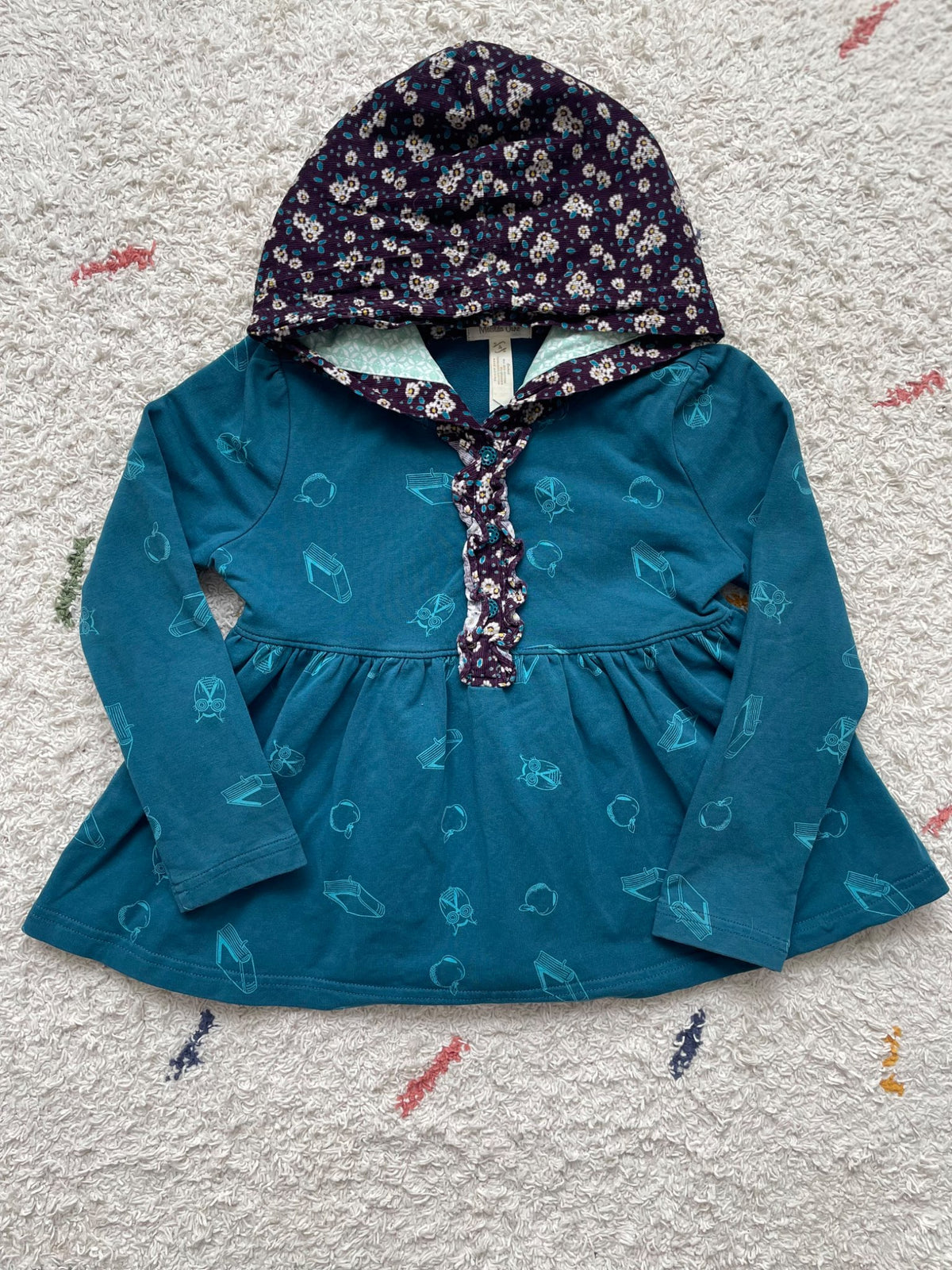 Matilda Jane 4Y hodded long sleeve top, Kids 4/4T