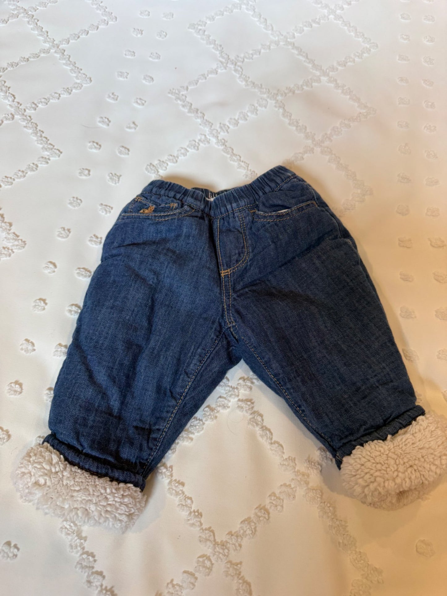 fluffy lined pants , Kids 6 Month (3-6M)