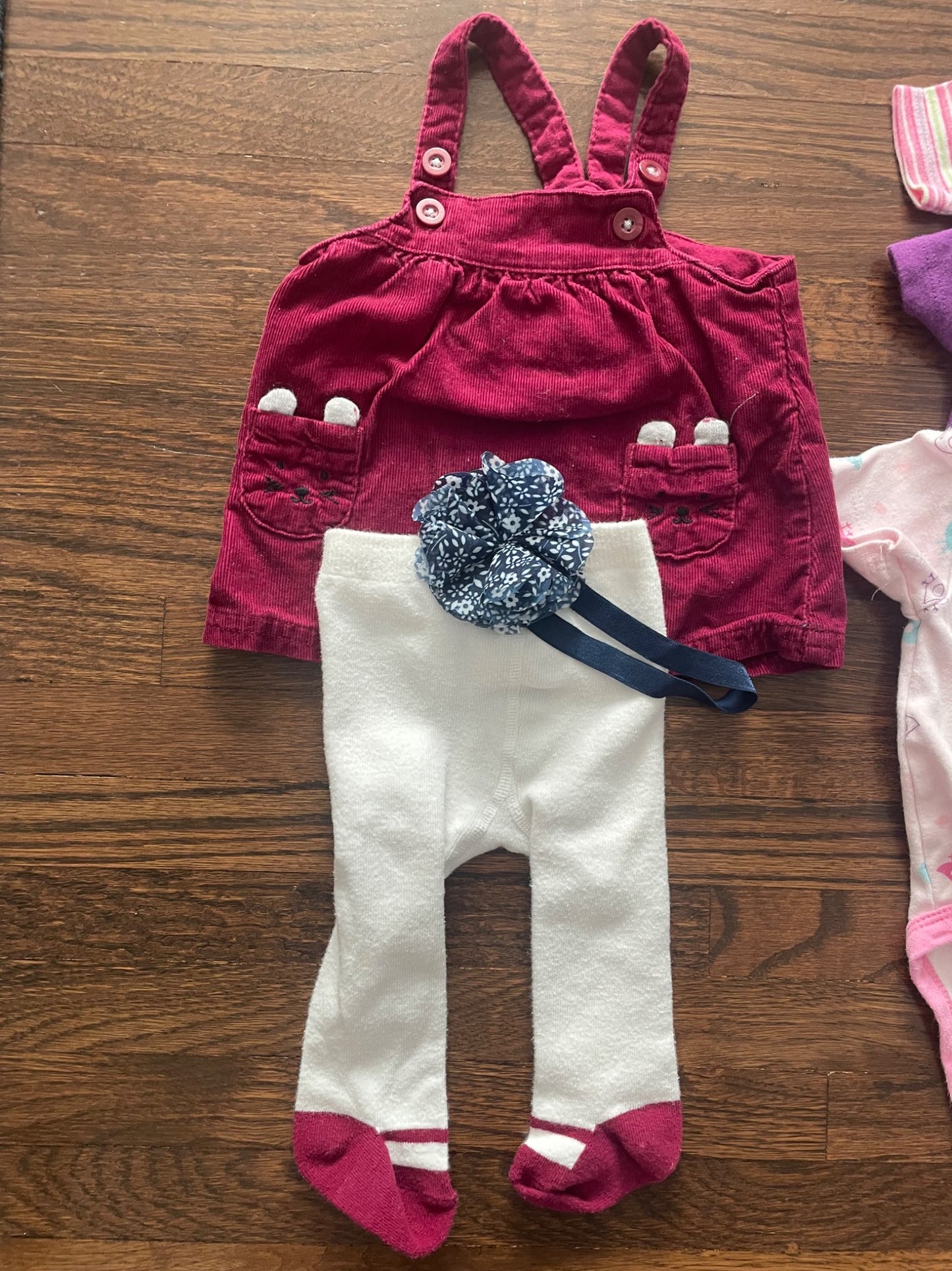 0-3m Girl Bundle - 12 items, Kids 3 Month (0-3M)