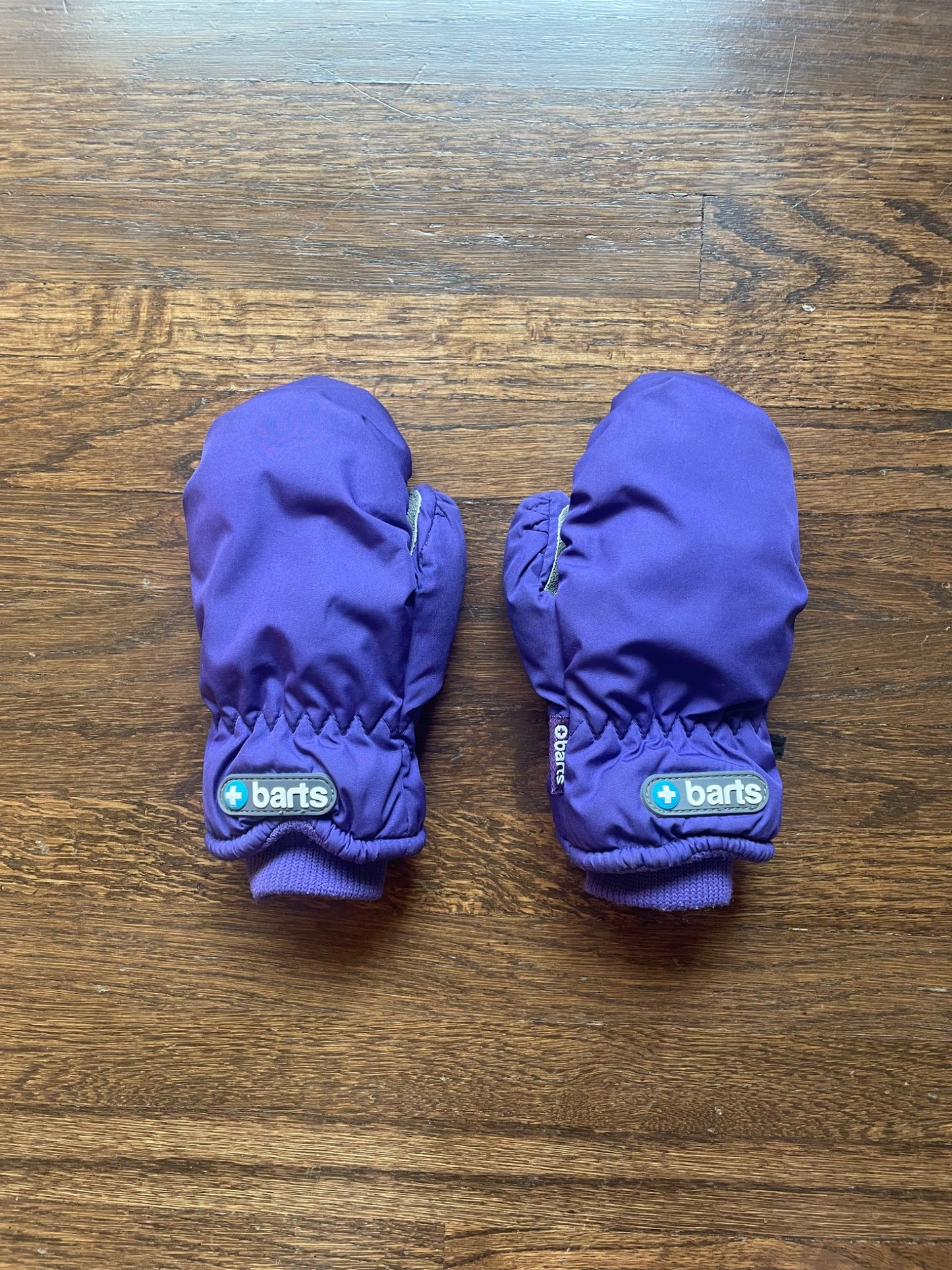 Bart's Purple Mittens (Age 4-6 Girl), Retails $50, Kids 4/4T