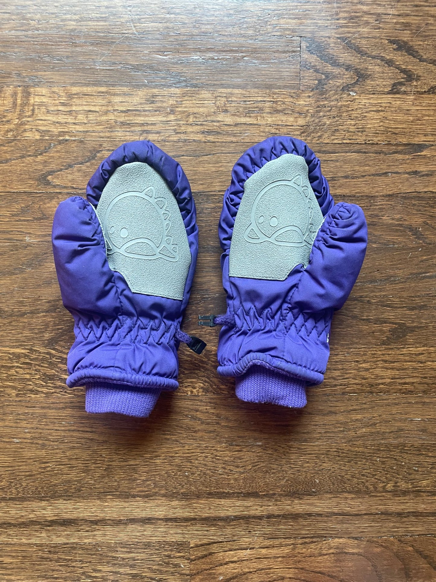 Bart's Purple Mittens (Age 4-6 Girl), Retails $50, Kids 4/4T