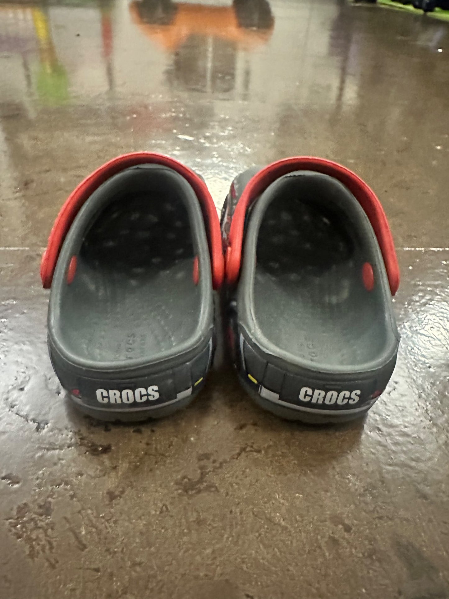 Hot Wheels Toddler Boys Crocs - C4. Retails $65., Shoes 4 (Baby: 0-12 mth)