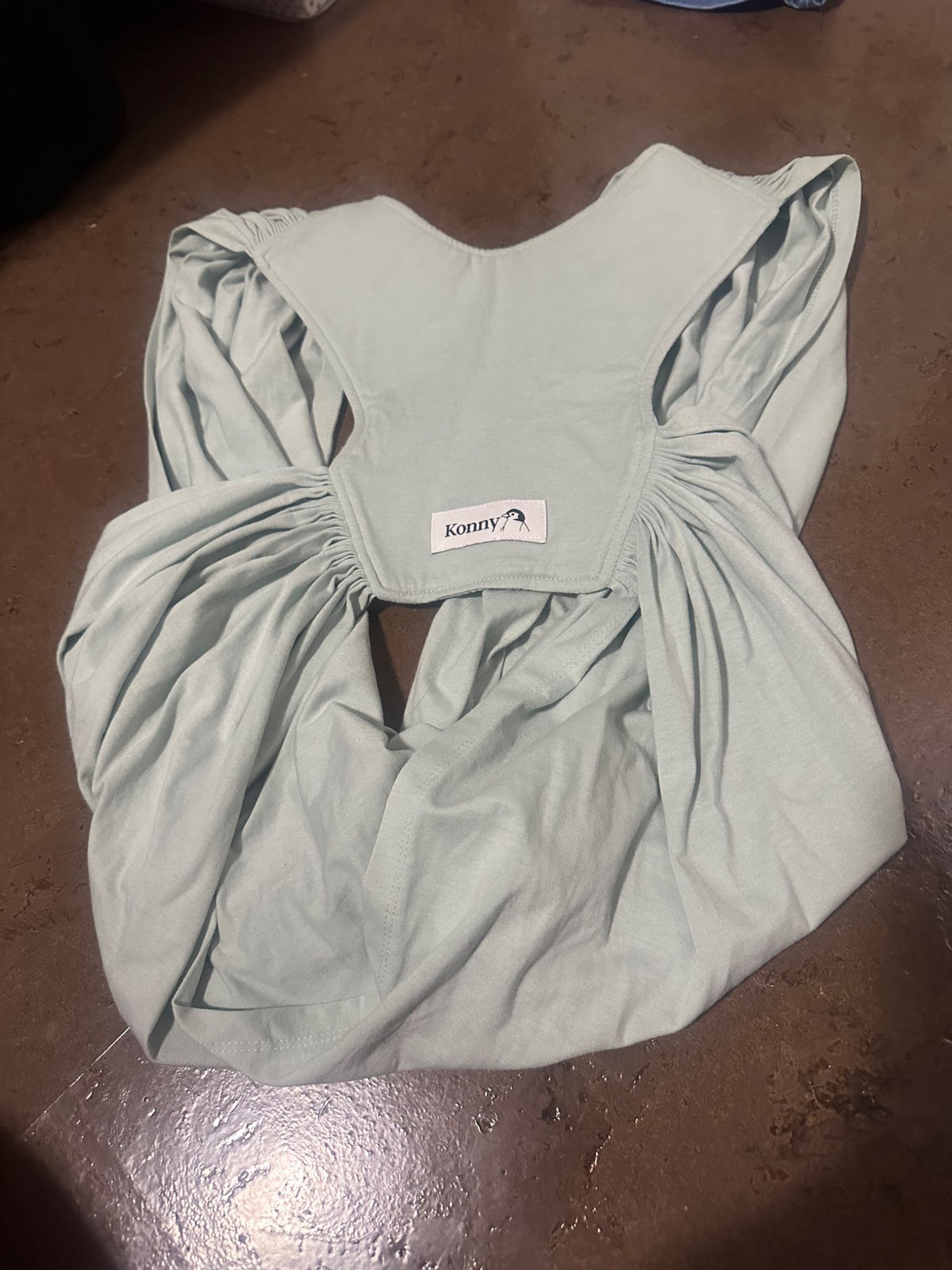 Konny Baby Wrap in Mint. Retails $85
