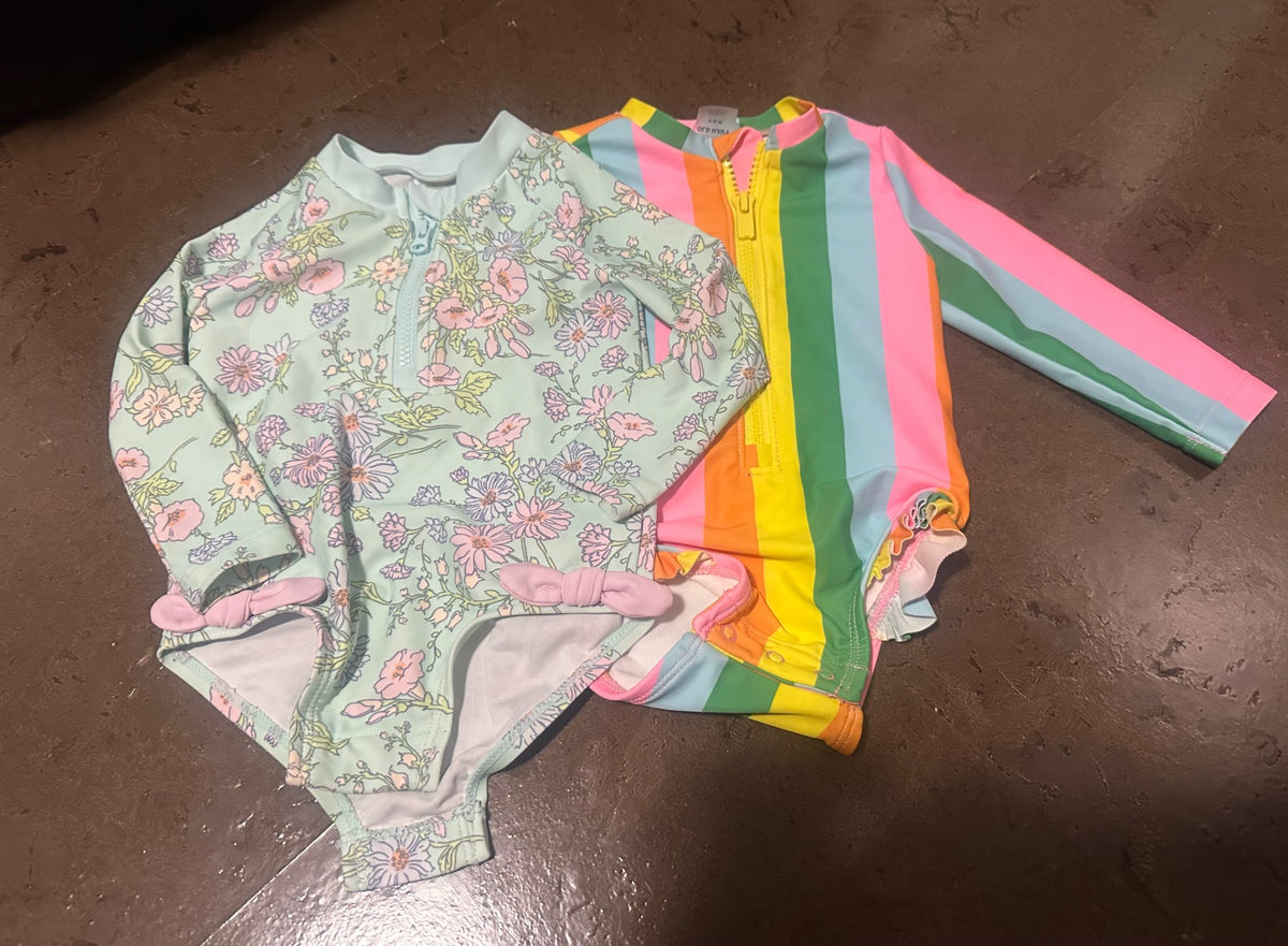 Baby Girl Bathing Suits, Kids 6 Month (3-6M)