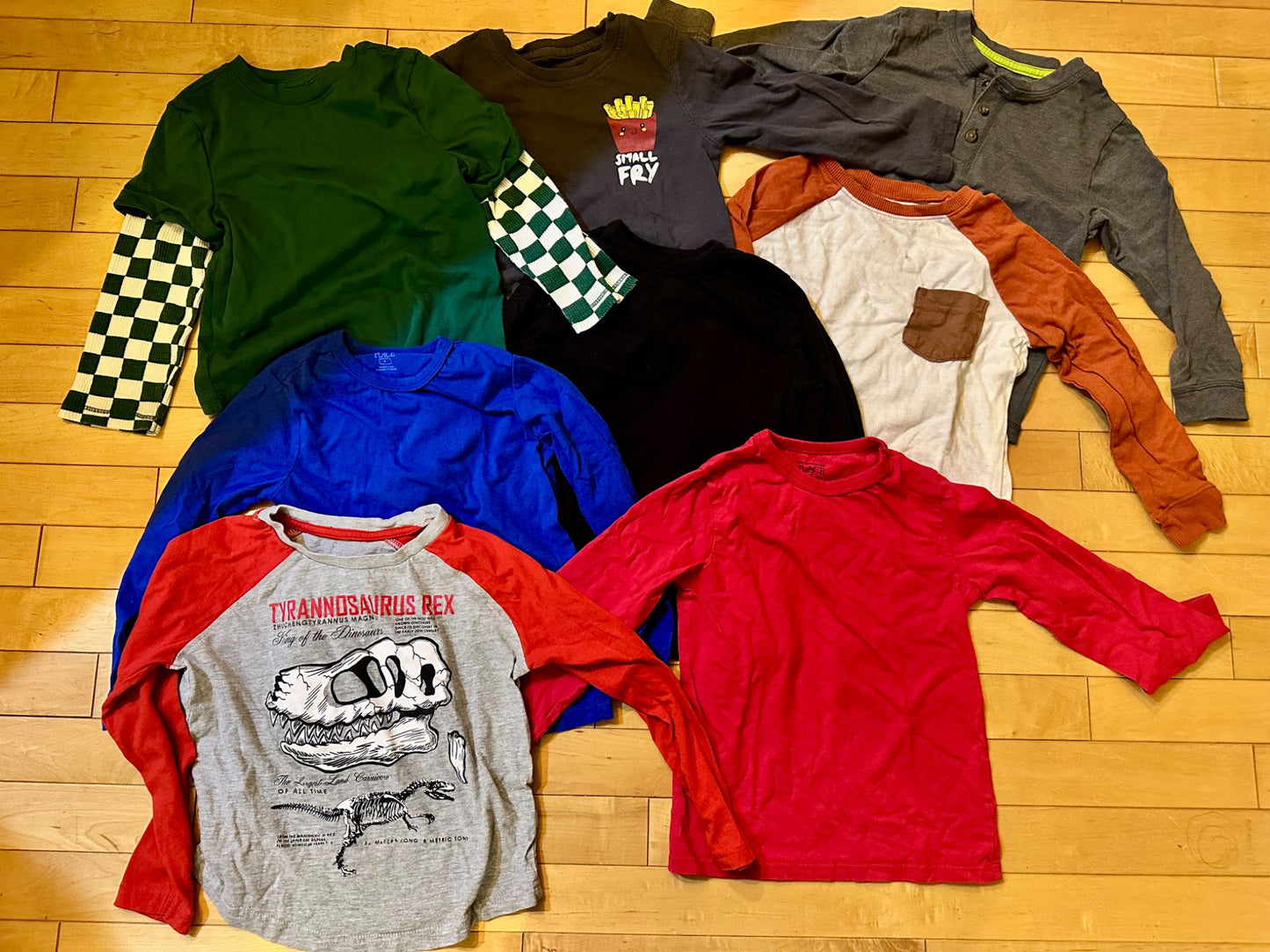Boys long sleeve shirts - 4T, Kids 4/4T
