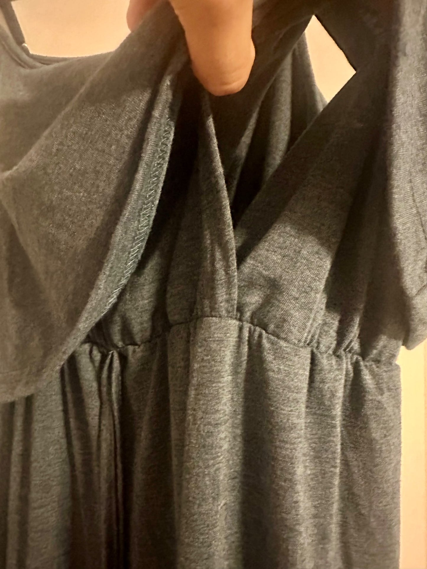 Nursing dress - size L. Retails $25., Maternity L (12-14)