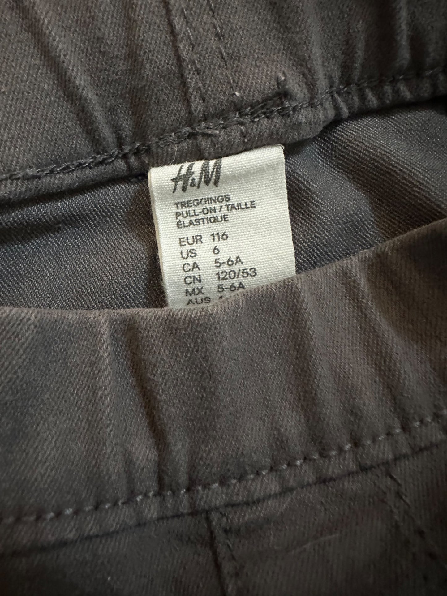 H&M skinny pants size 5-6, Kids 5/5T