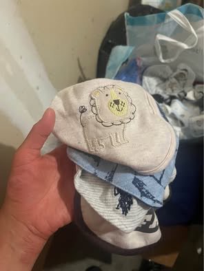 Bunch of baby bibs
