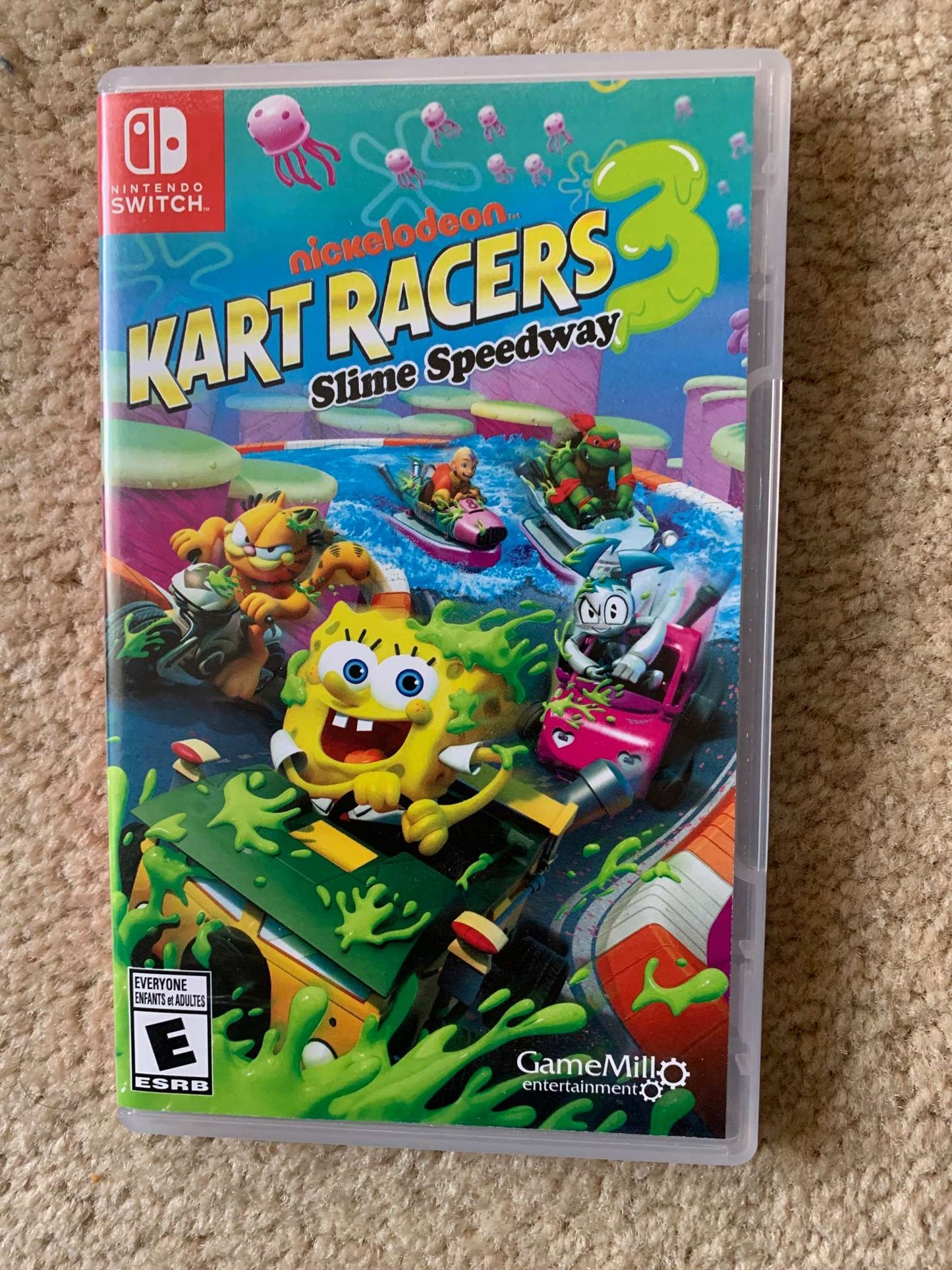 Nintendo Switch Game - Nickelodeon Kart Racers 3
