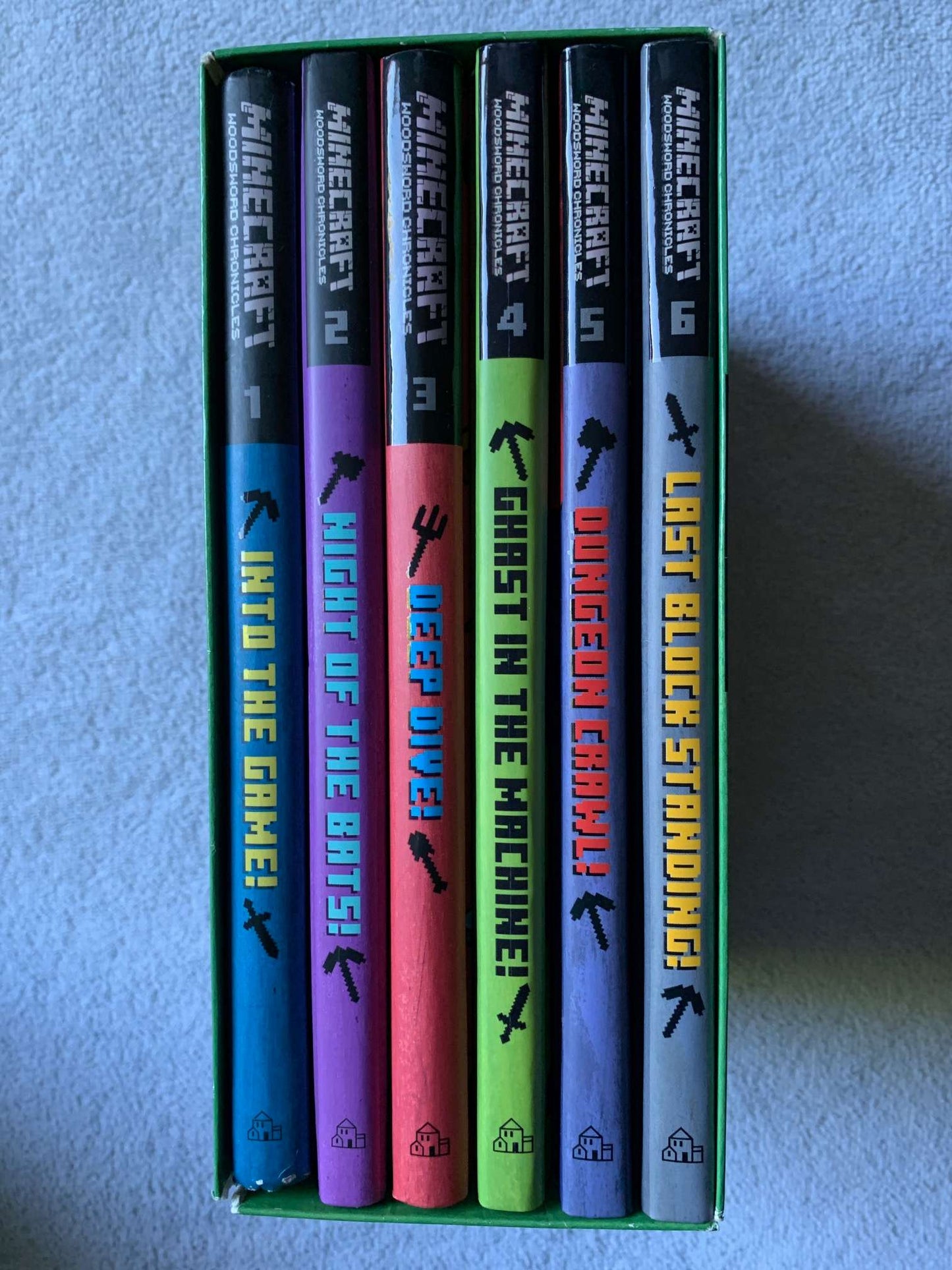 Minecraft Chapter Book Set, Like New