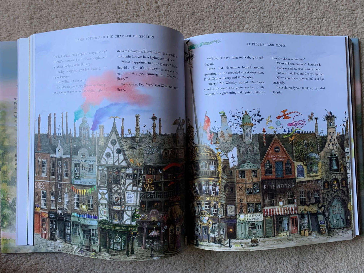 Harry Potter, Illustrated (Large) Edition, Hardcover, Like New