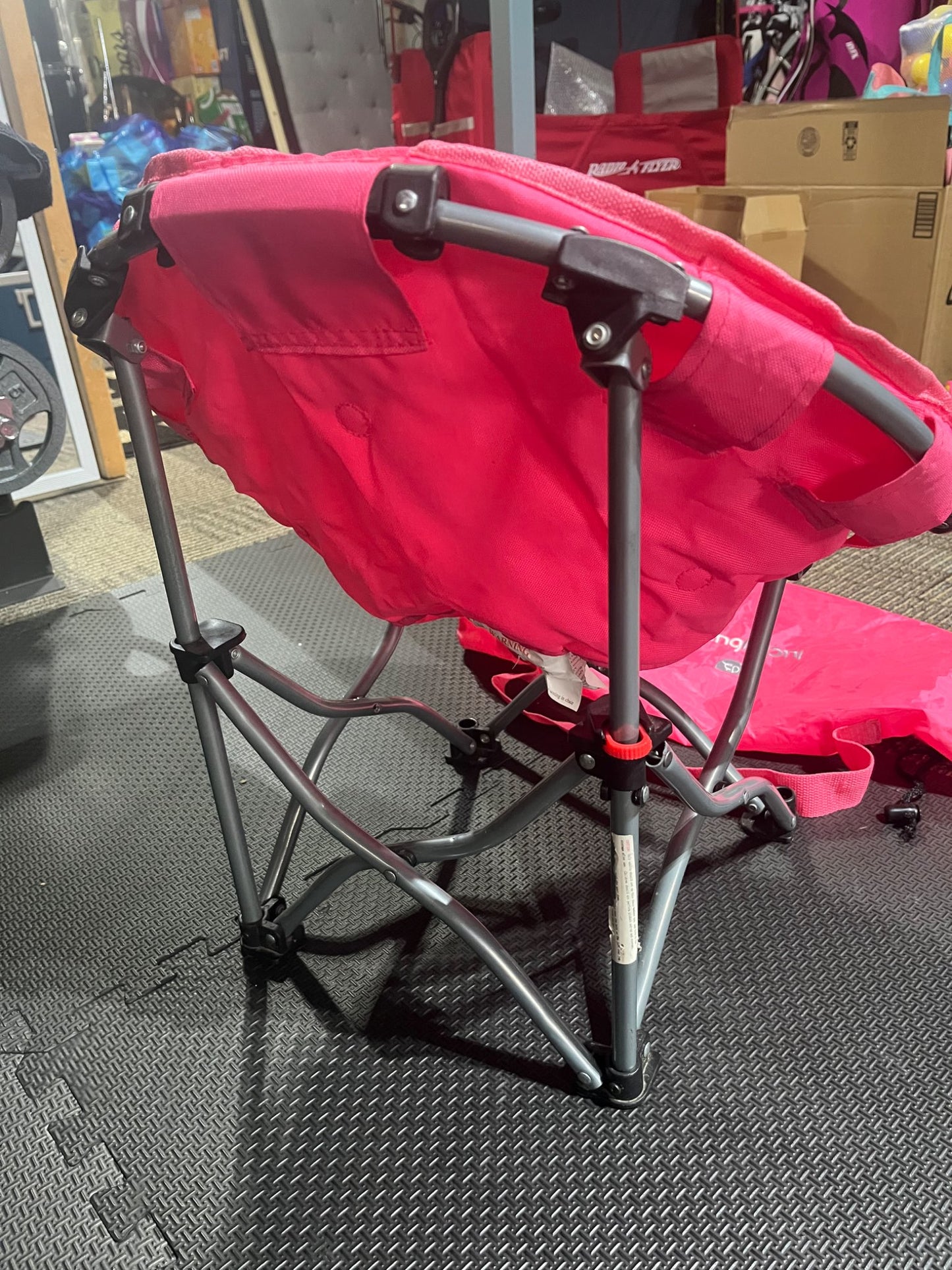 Little kids camping chair