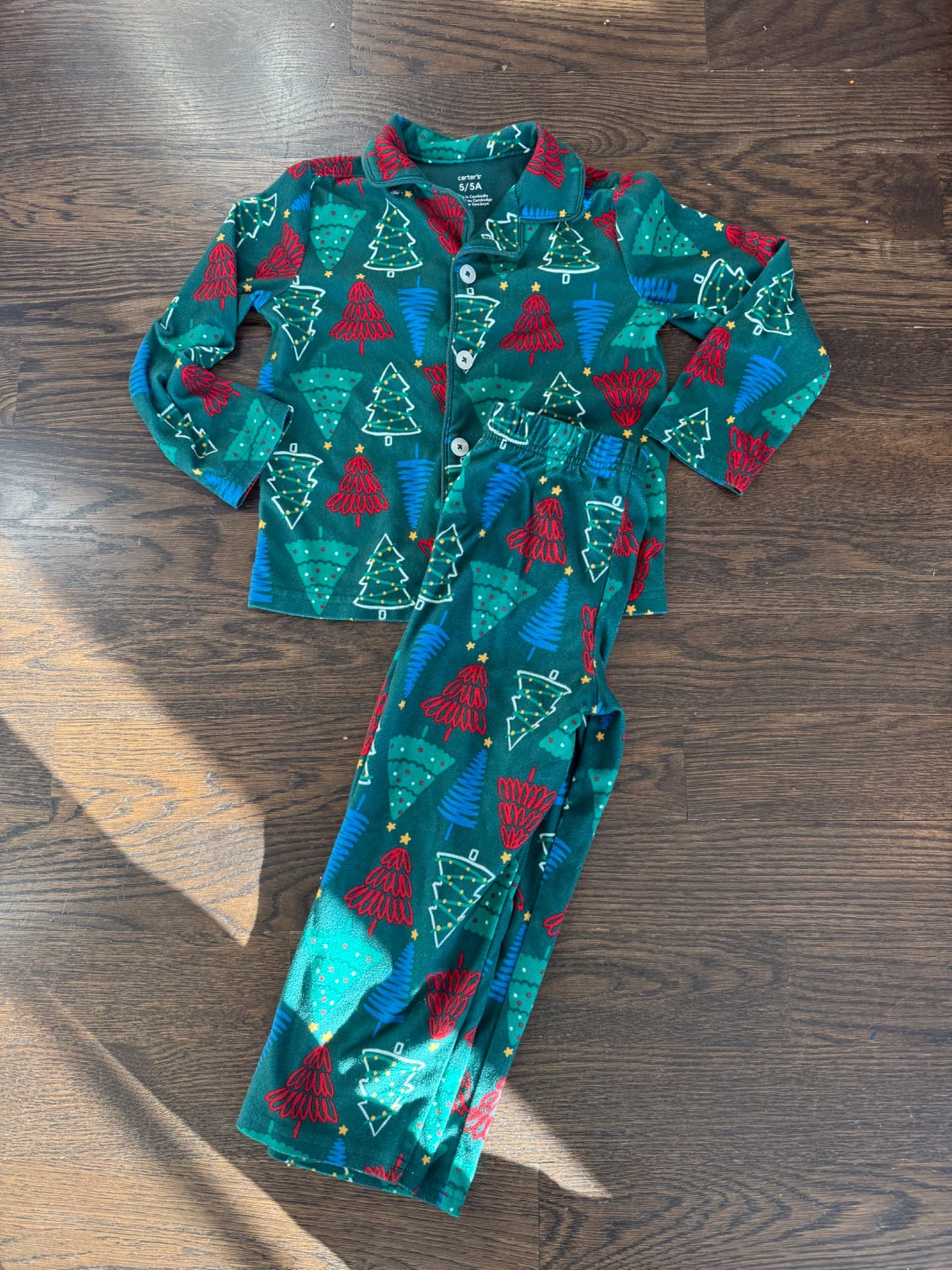 Xmas cozy pyjamas - size 7 (set 1 of 2), Kids 7