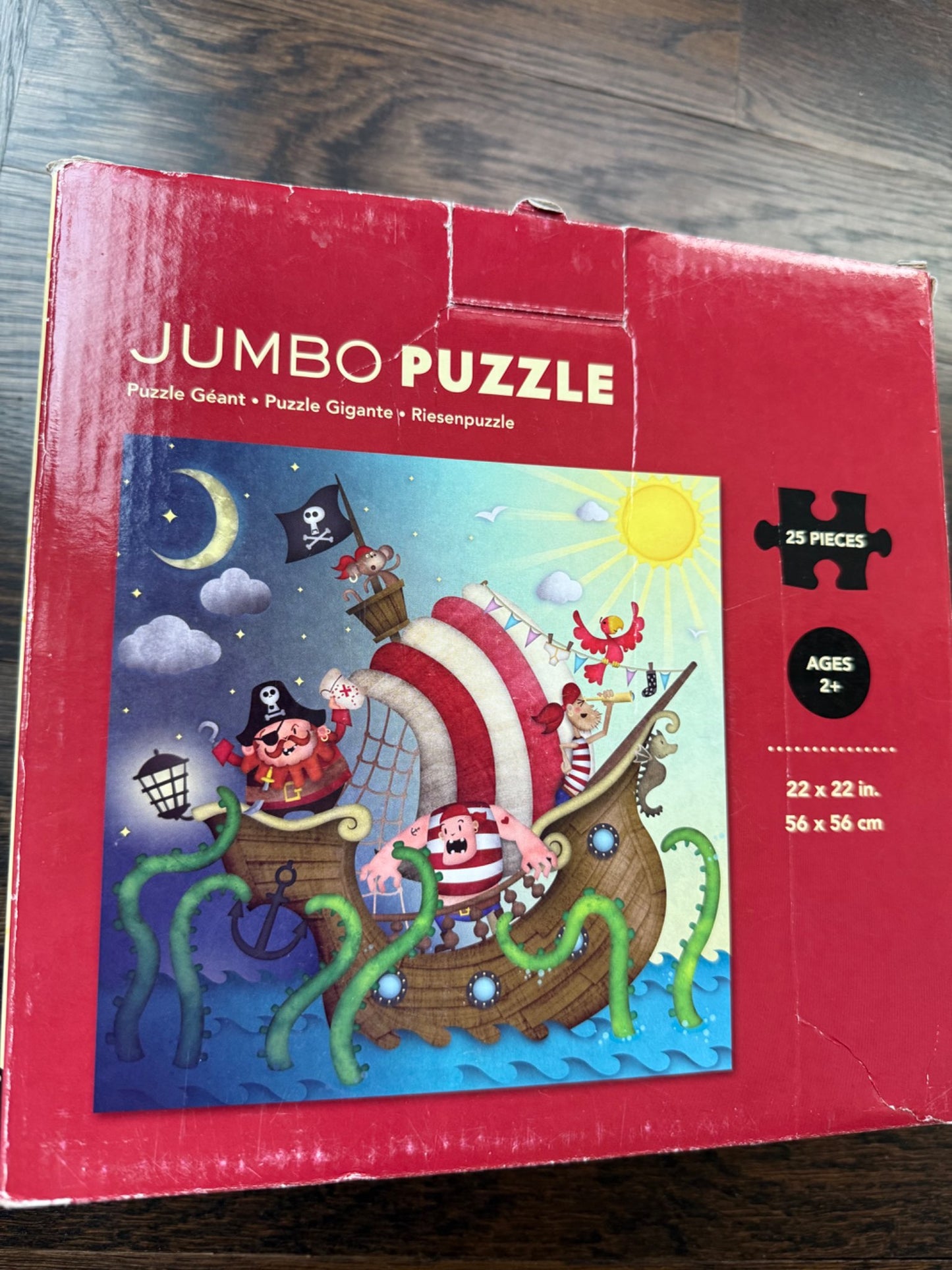Jumbo Puzzle - Pirates (age 2+)