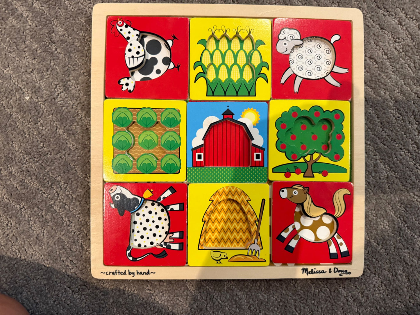 4 Puzzles (age 2+) (see 4 separate pics)