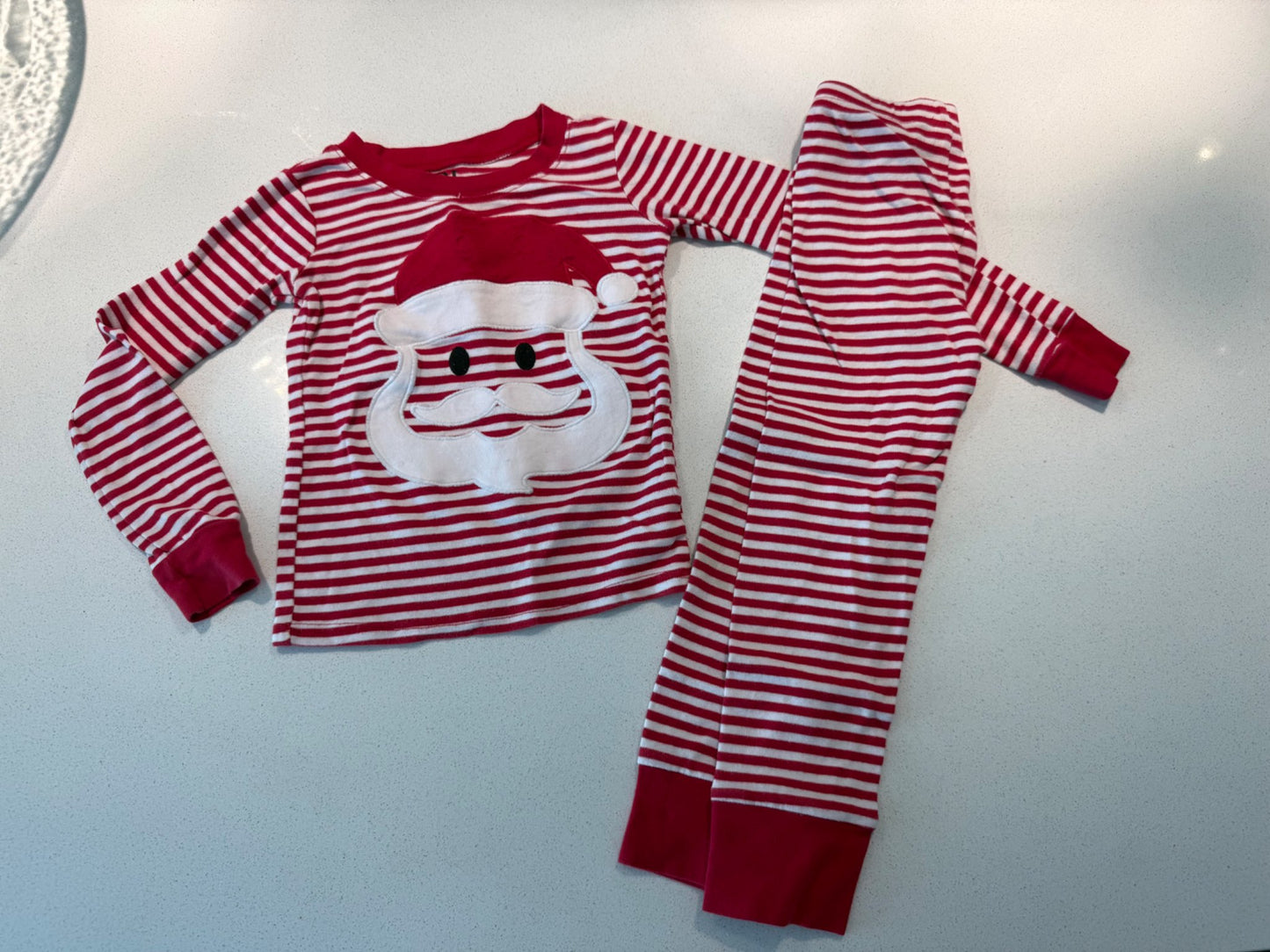 Christmas Santa PJs - size 5, Kids 5/5T