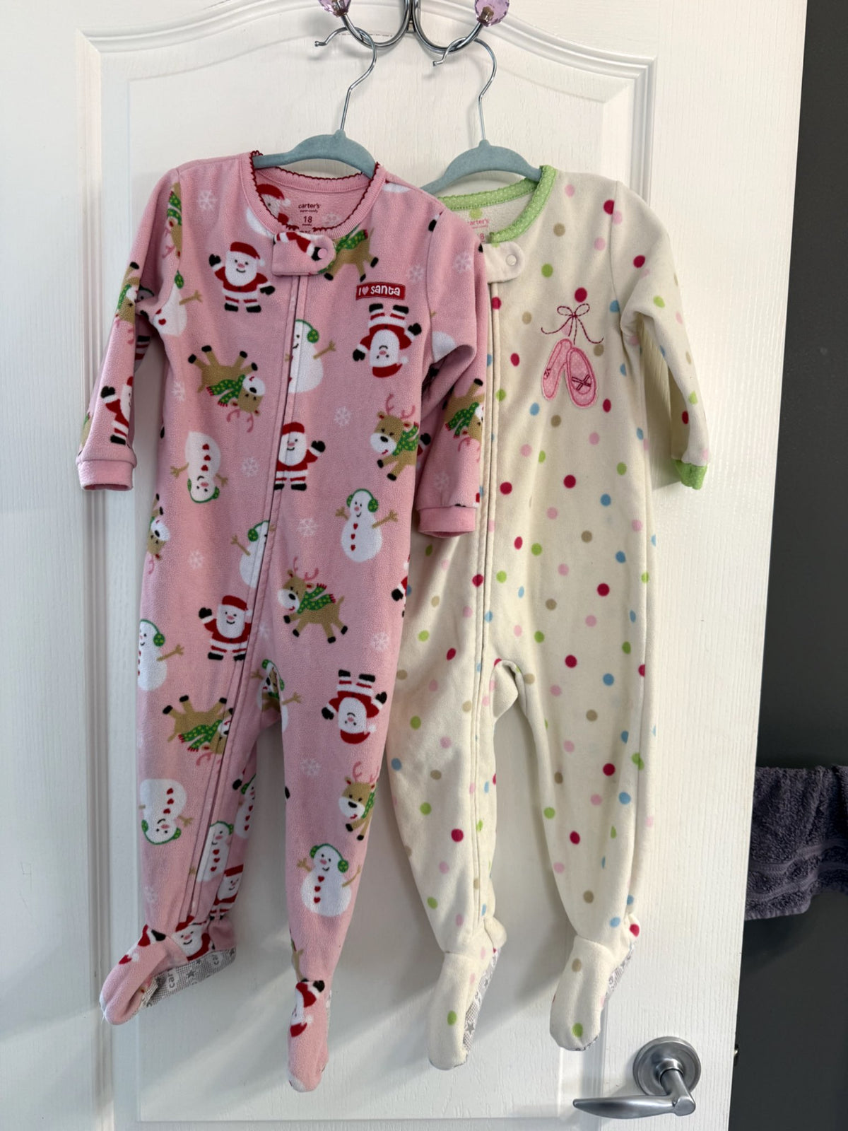 Winter Fleece Pajamas Bundle 18M, Kids 18 Month (12-18M)