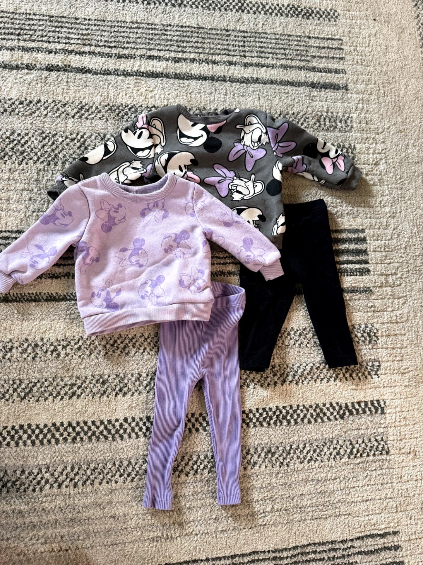 Disney Baby Minnie Mouse Outfit Bundle - 6M, Kids 6 Month (3-6M)
