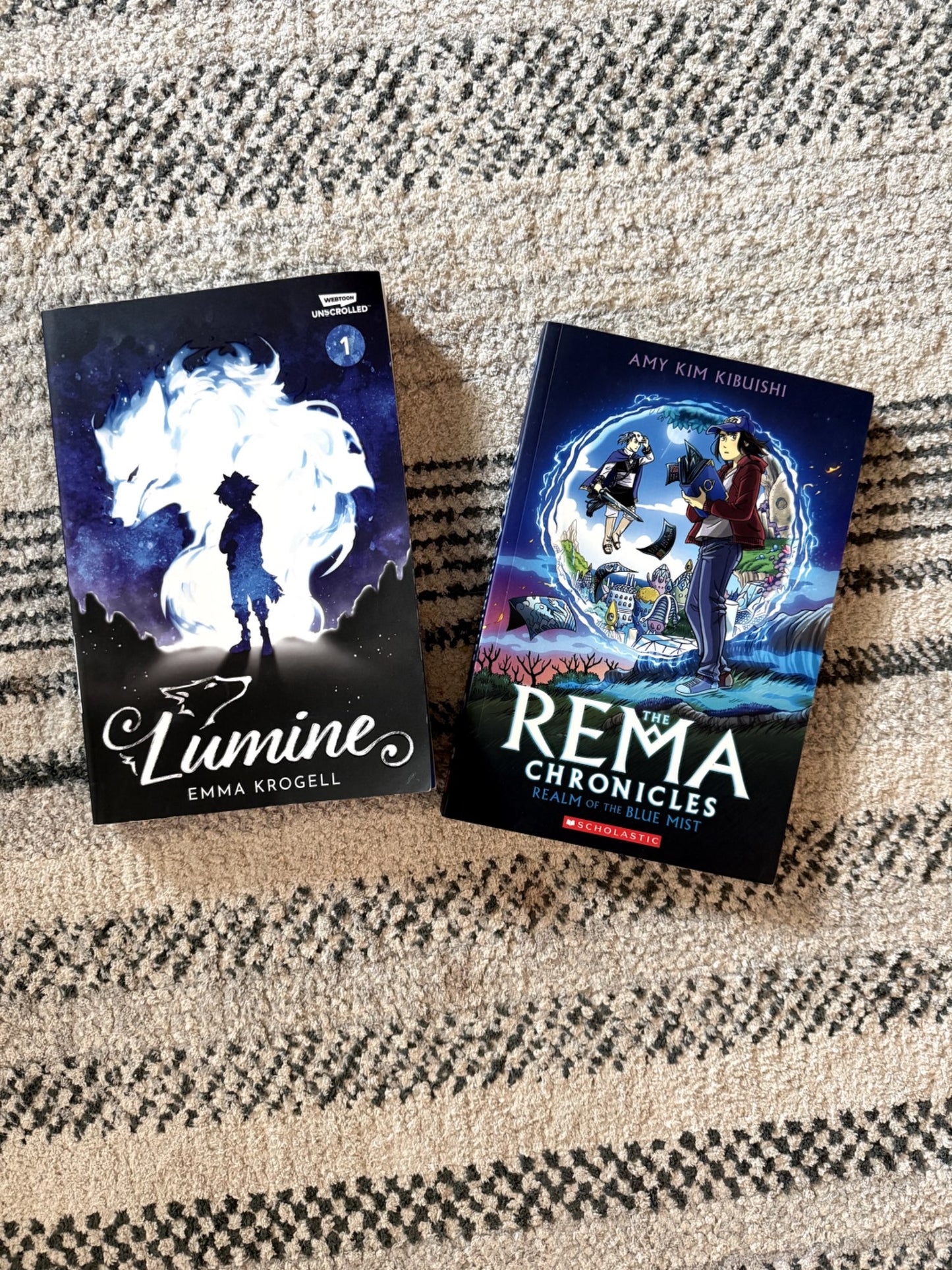 Fantasy Graphic Novels - Lumine Vol 1 & The Rema Chronicles (Ages 8-12)