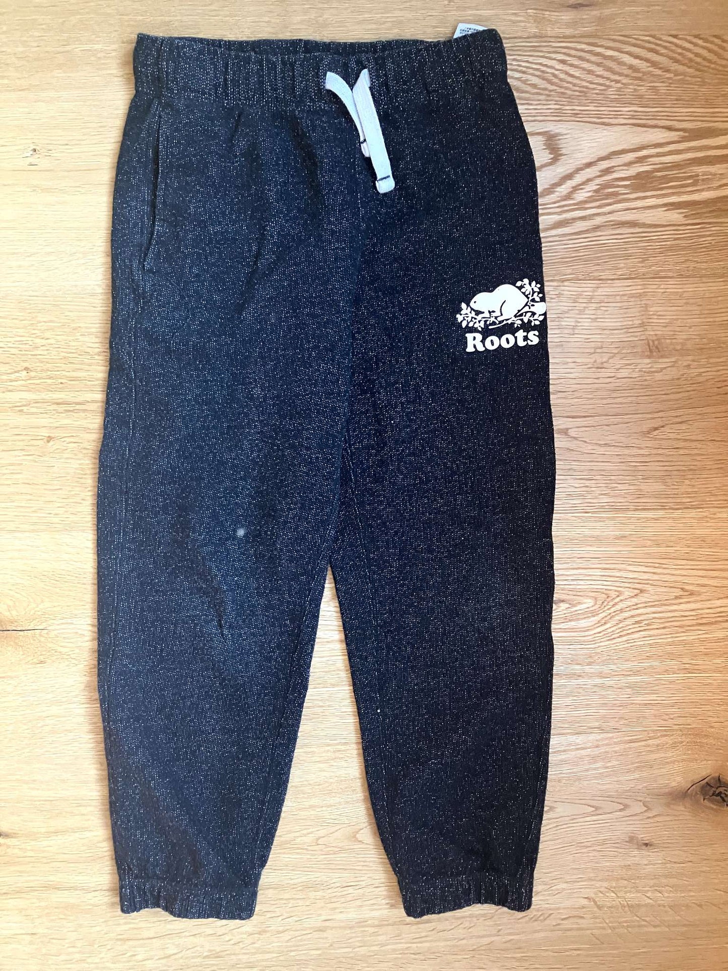 Roots Jogers 7 Youth like new! speckled grey, Kids 7 & 8 (small)