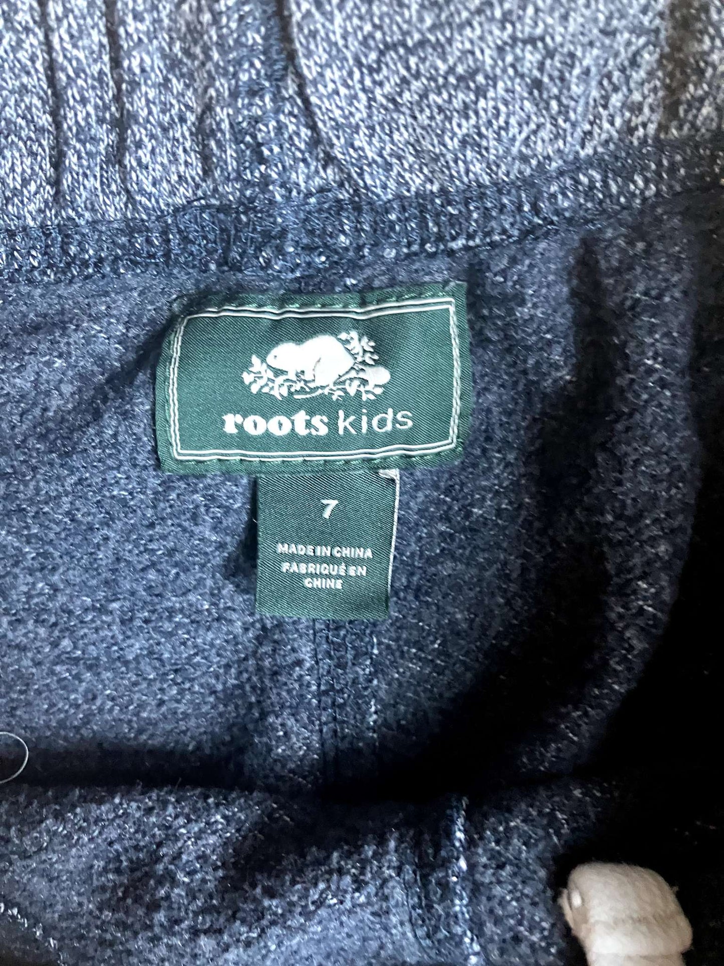 Roots Jogger Size 7 Youth - like new! Speckled blue, Kids 7 & 8 (small)