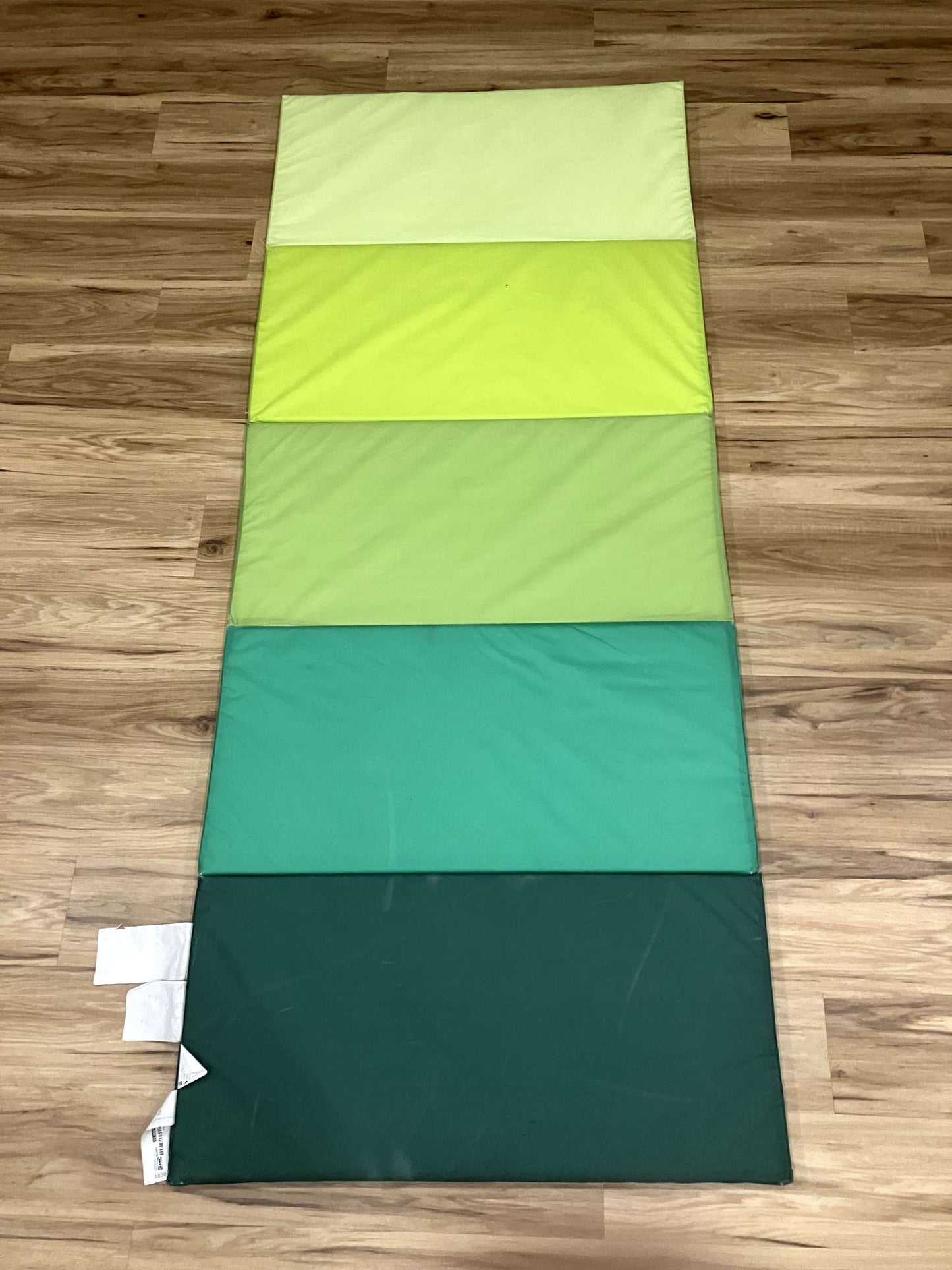 IKEA Folding gym mat, green, 78x185 cm (30 3/4x72 7/8 ")