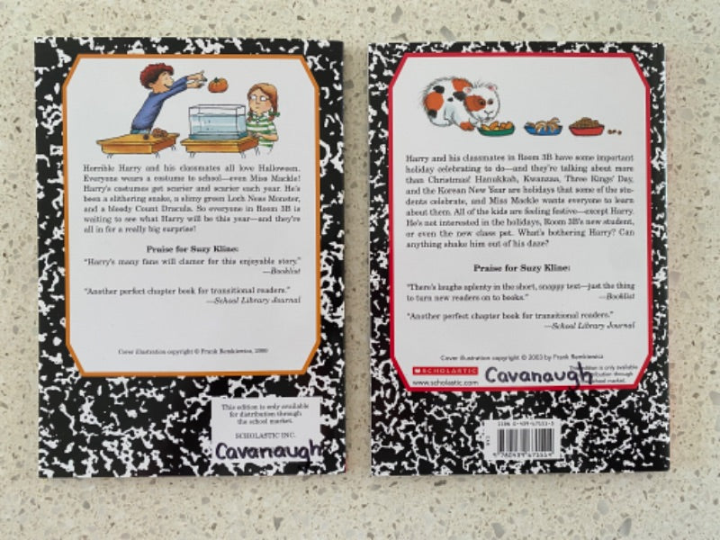 Horrible Harry Beginner Chapter Book Set (holiday themes)