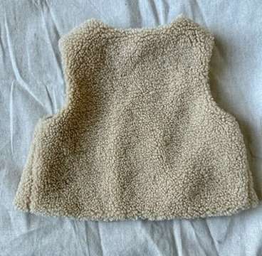 12-18M Girls Fur Vest, Kids 18 Month (12-18M)