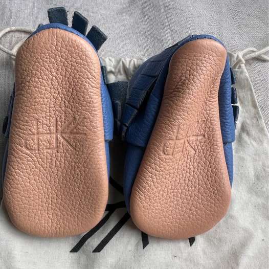 New Freshly Picked Leather Baby Moccasins, Shoes 2 (Baby: 0-12 mth)