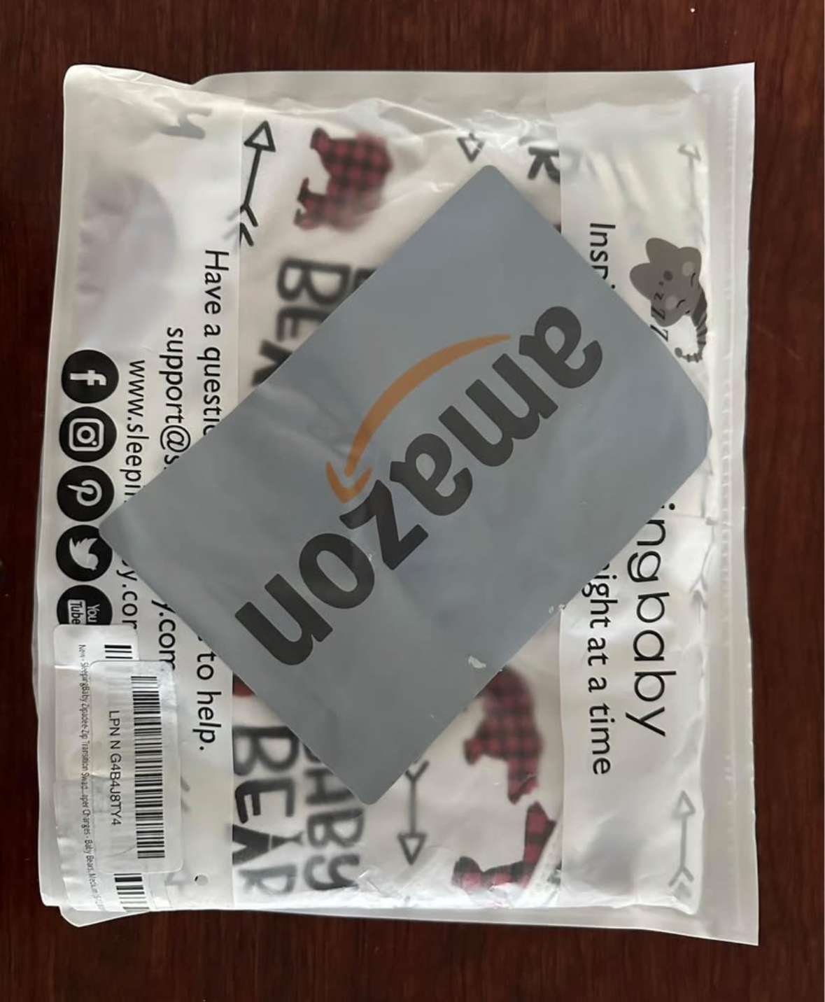 BNIB- Zipadee Zip Transitional Sleep Sack (4-8M), 6-12 Months (Medium)