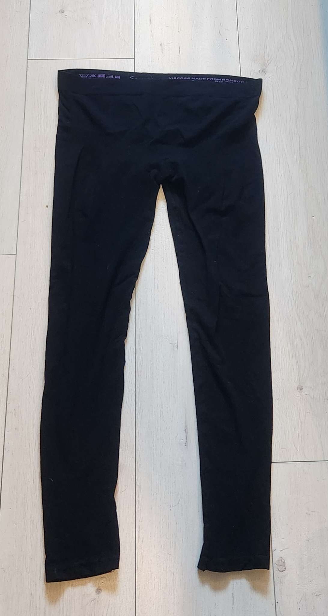 Black Leggings, Maternity L (12-14)
