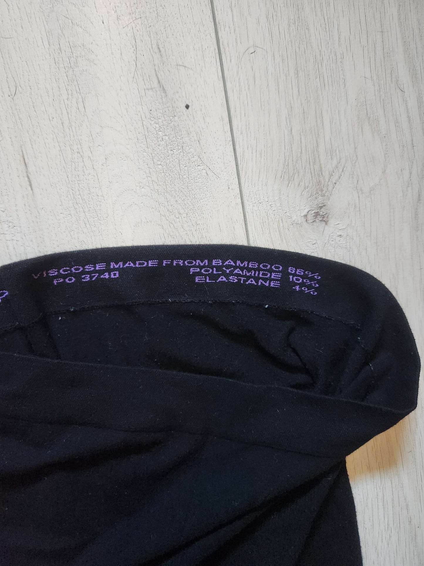 Black Leggings, Maternity L (12-14)