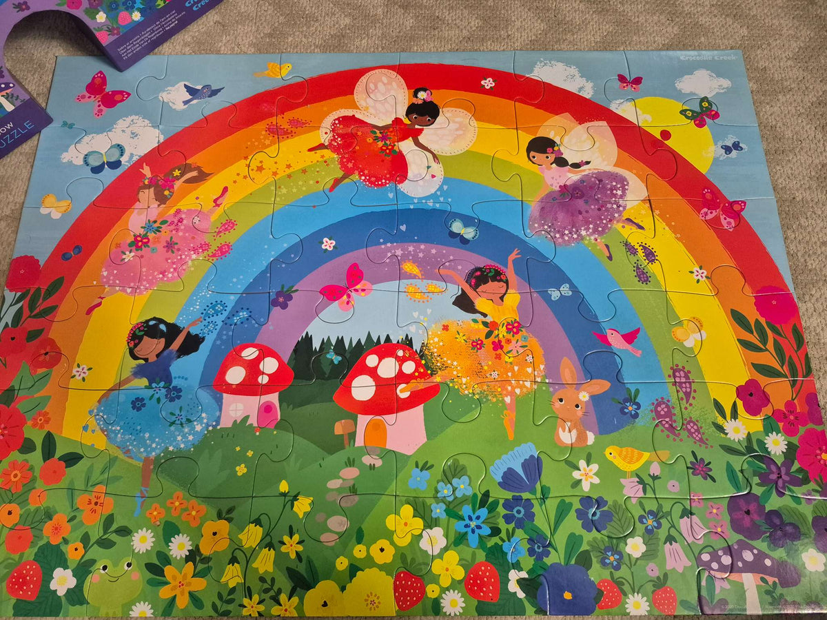 Crocodile Creek "Over the Rainbow" 36-Piece Floor Puzzle