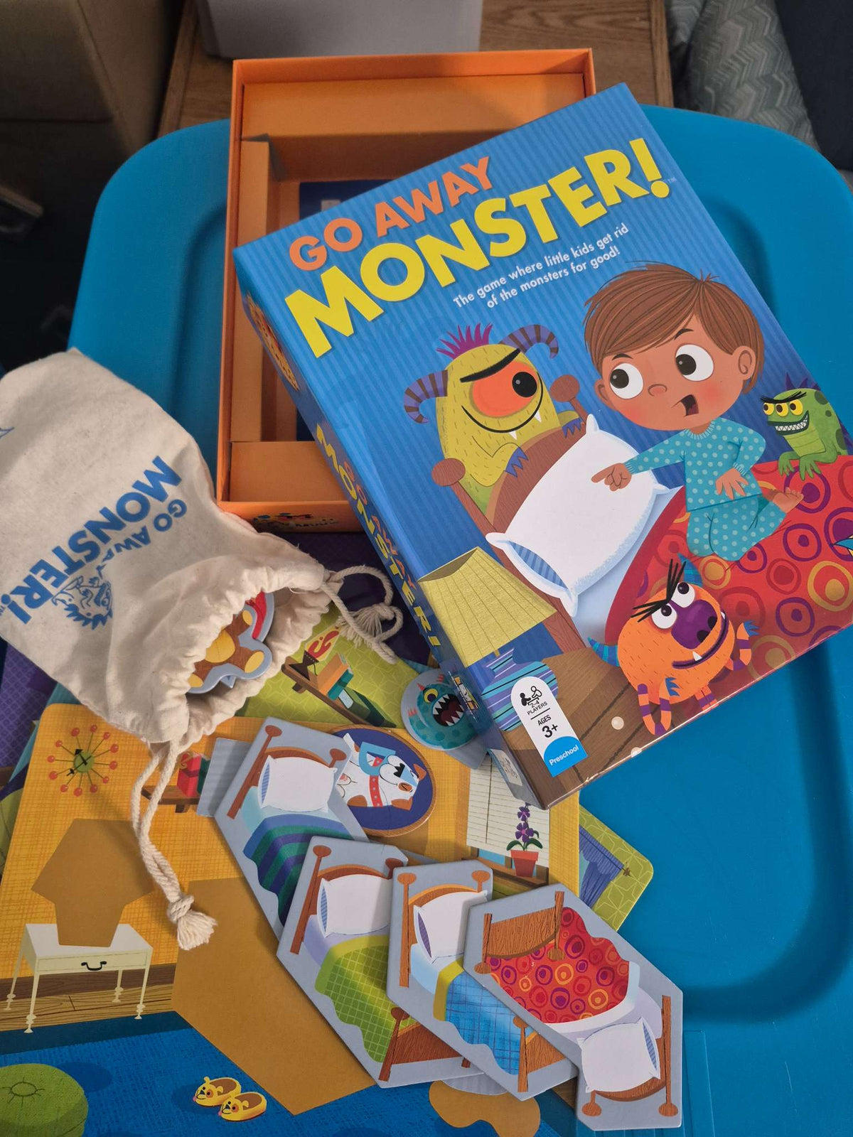 Go Away Monster! Interactive Kids Board Game