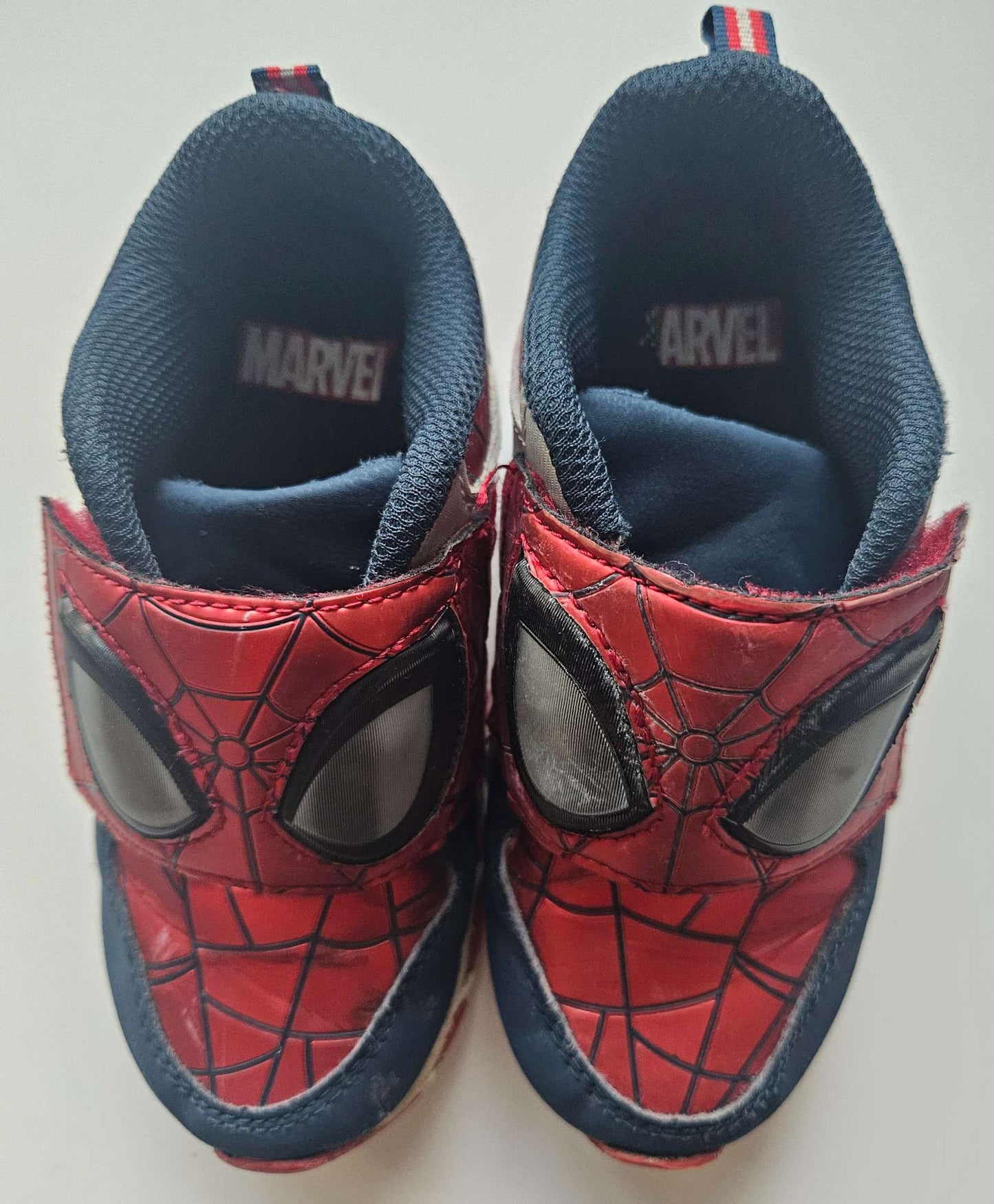 Marvel Spiderman shoes size 10 , Shoes 10 (Toddler:2-4yr)