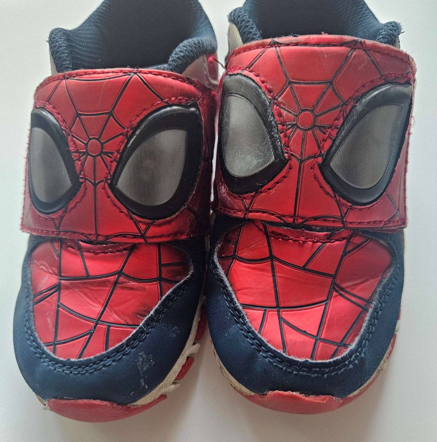 Marvel Spiderman shoes size 10 , Shoes 10 (Toddler:2-4yr)