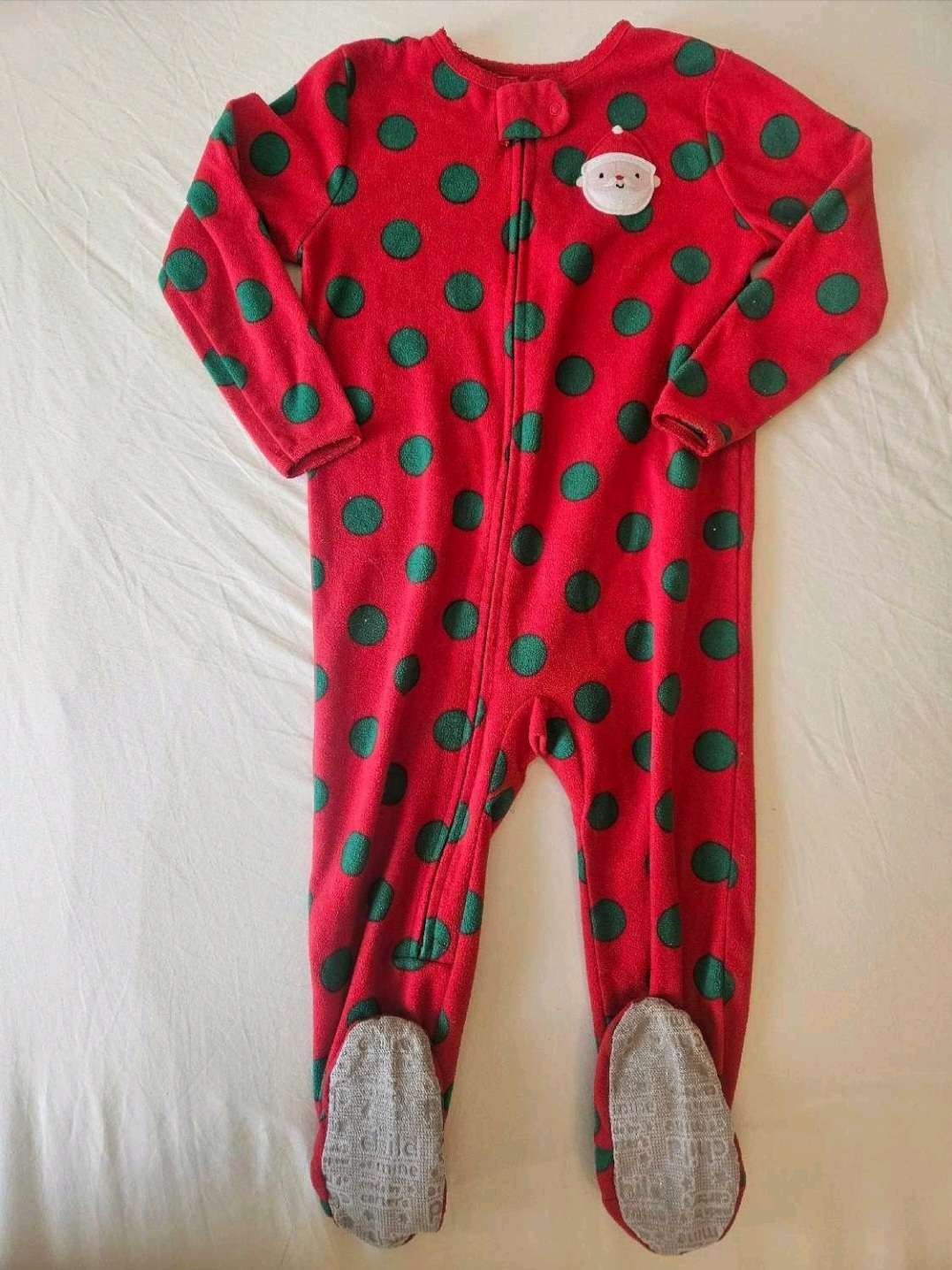 Carter's 3T santa christmas pajamas , Kids 3T