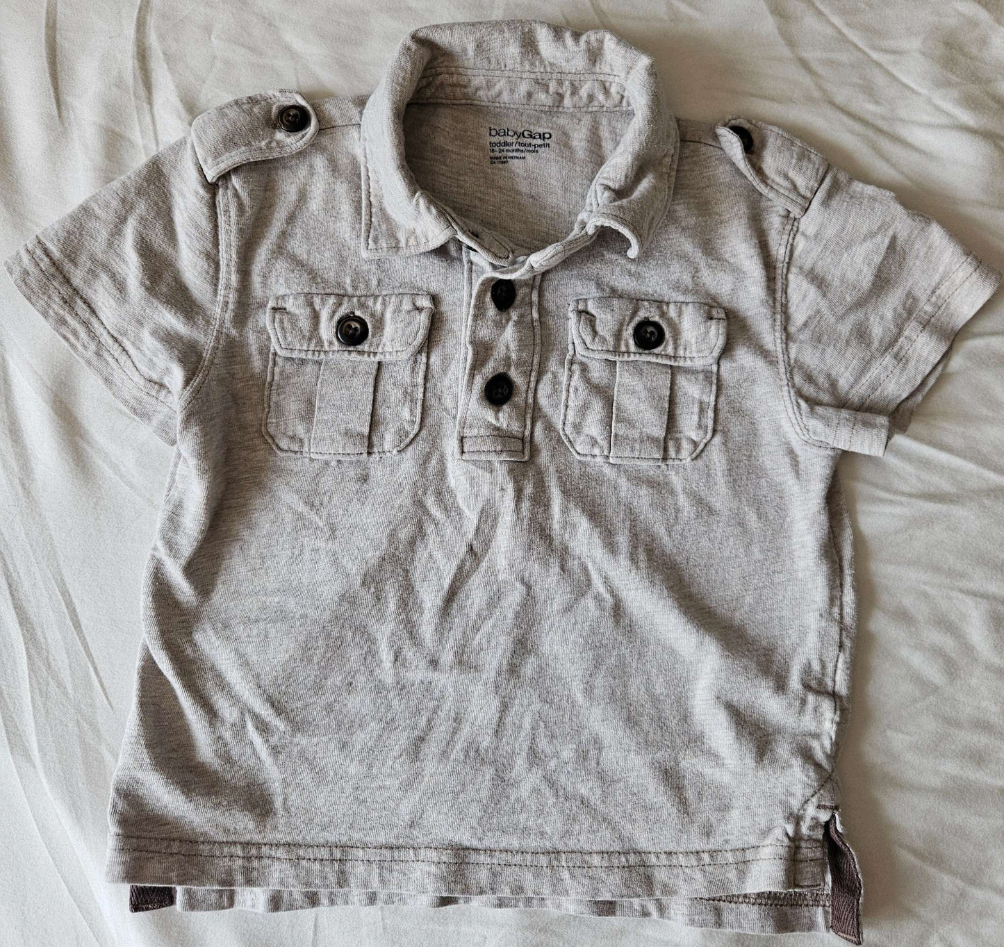 Beige 18-24 month baby Gap t-shirt , Kids 24 Month (18-24M)