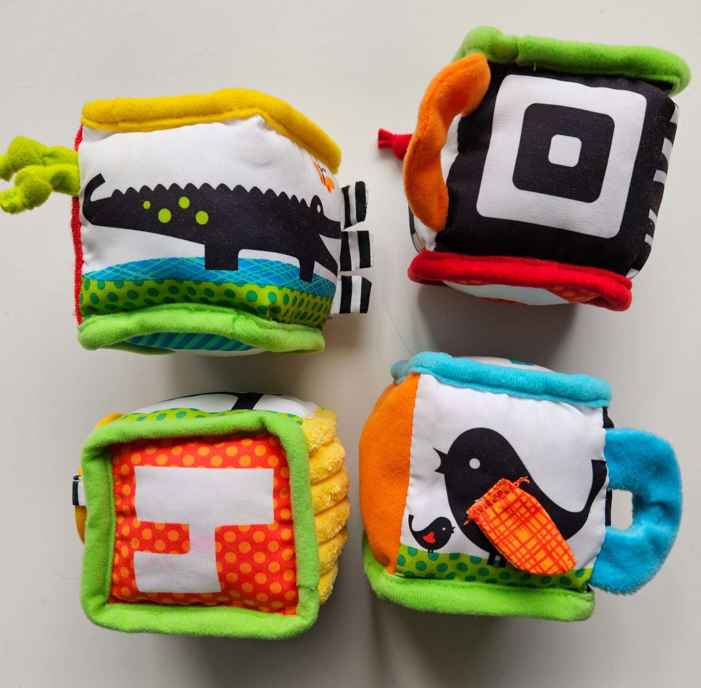 Infantino soft baby blocks