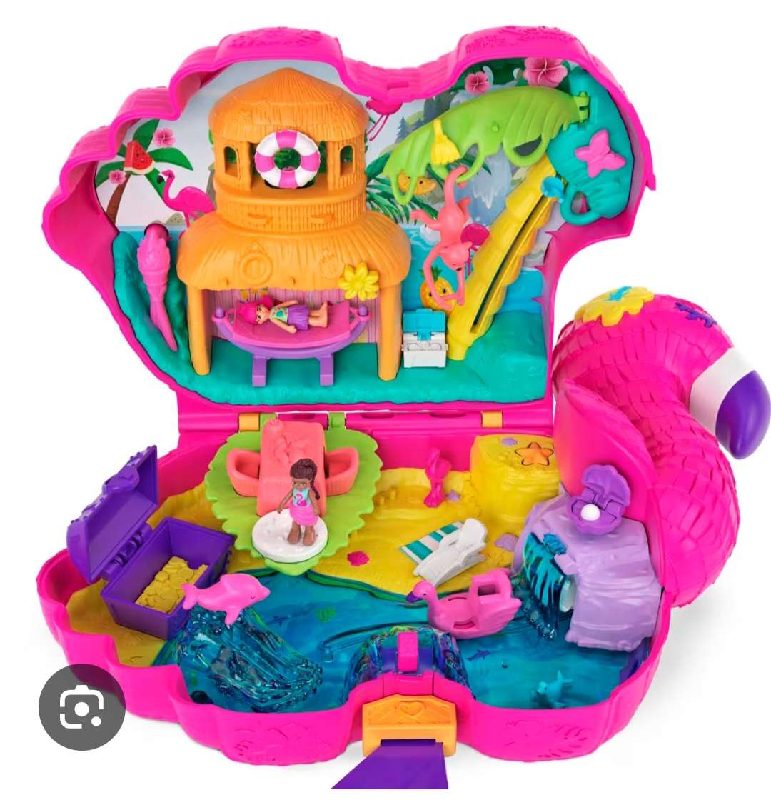 Polly Pocket Flamingo Party playset