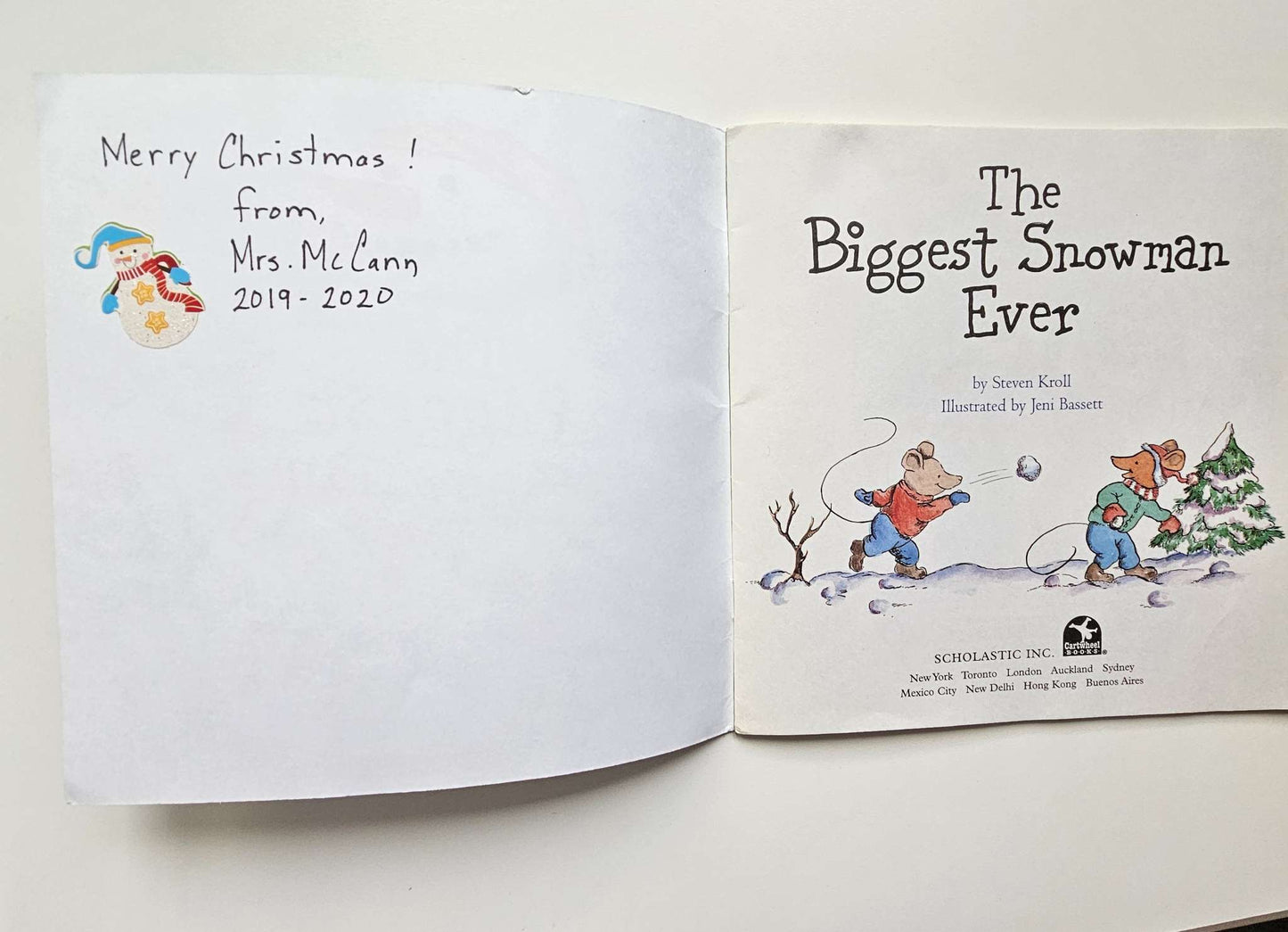 Christmas/winter set of 4 books