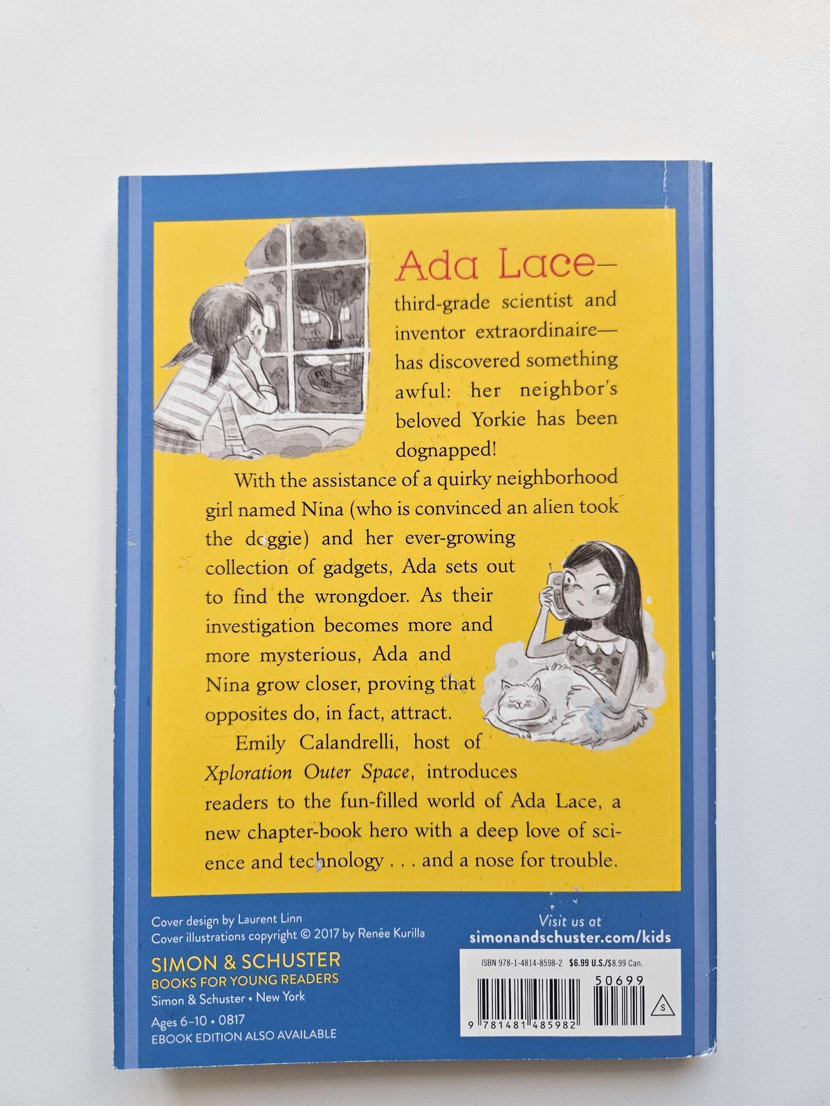 Ada Lace on the Case chapter book