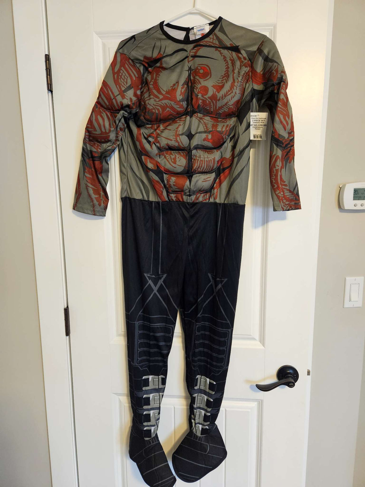 Drax the destroyer Guardians of the Galaxy costume size Large, Kids 14