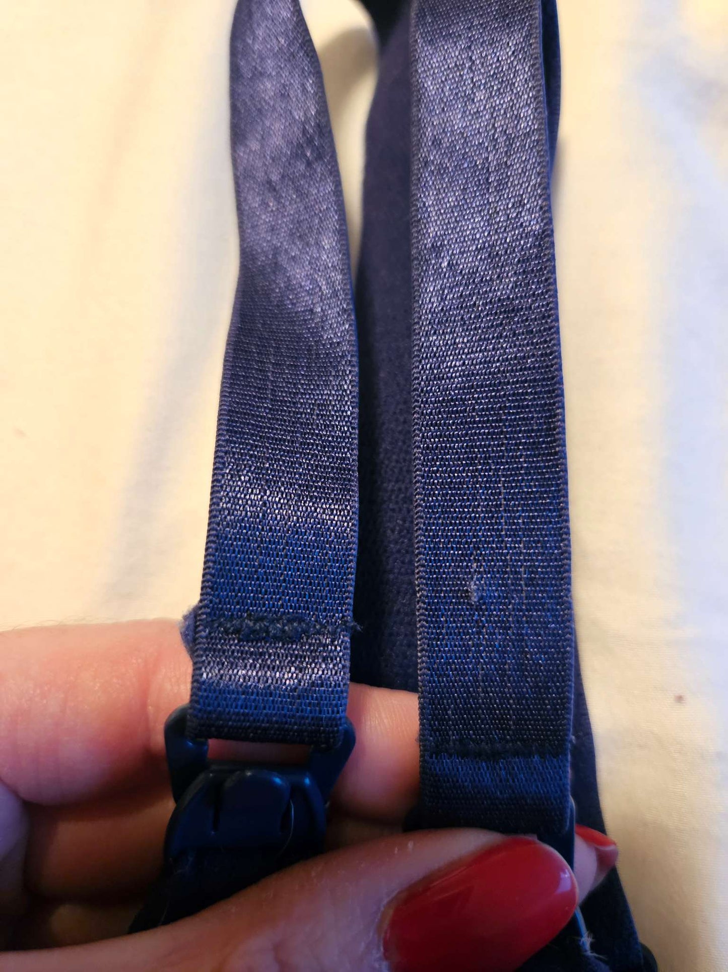 Navy blue thyme Maternity nursing bra size Large , Maternity L (12-14)