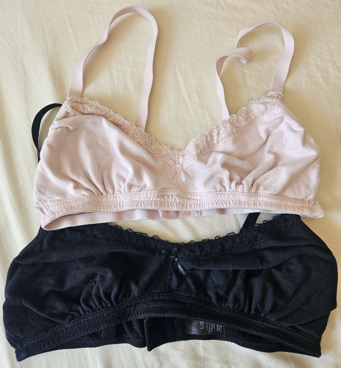 2 George Brand nursing bras size Large , Maternity L (12-14)