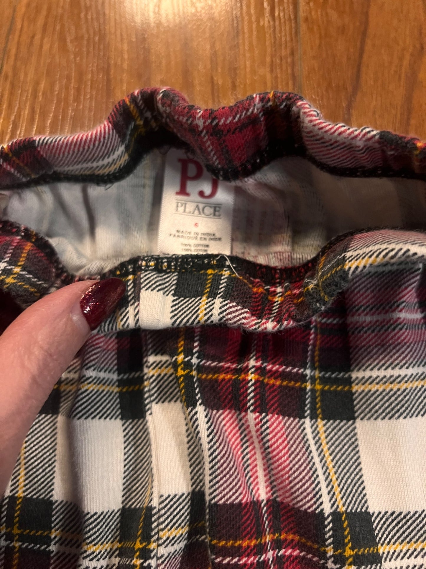 Gender Neutral Plaid Pj Pants , Kids 6/6X